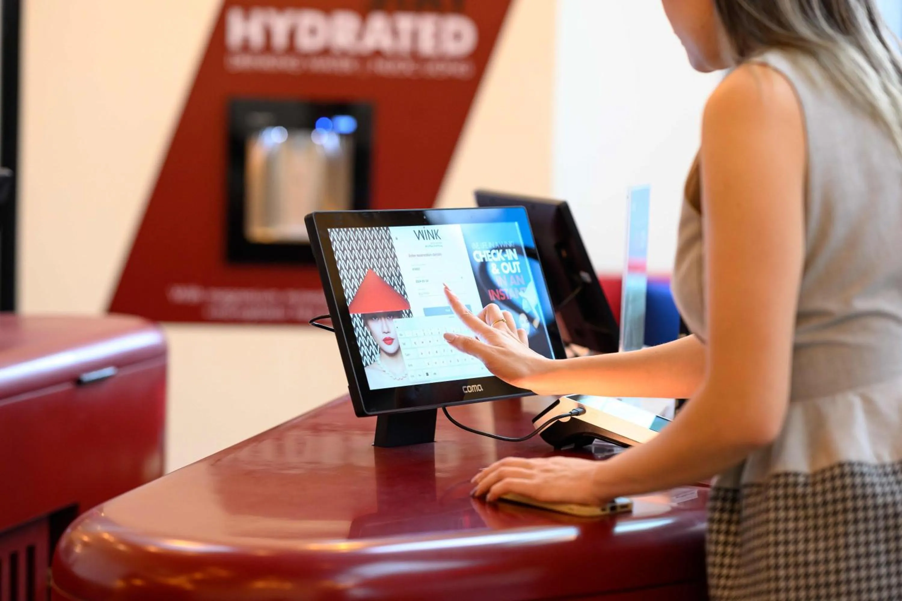 Lobby or reception in Wink Hotel Tuy Hoa Beach - 24hrs Stay & Rooftop Pool Bar