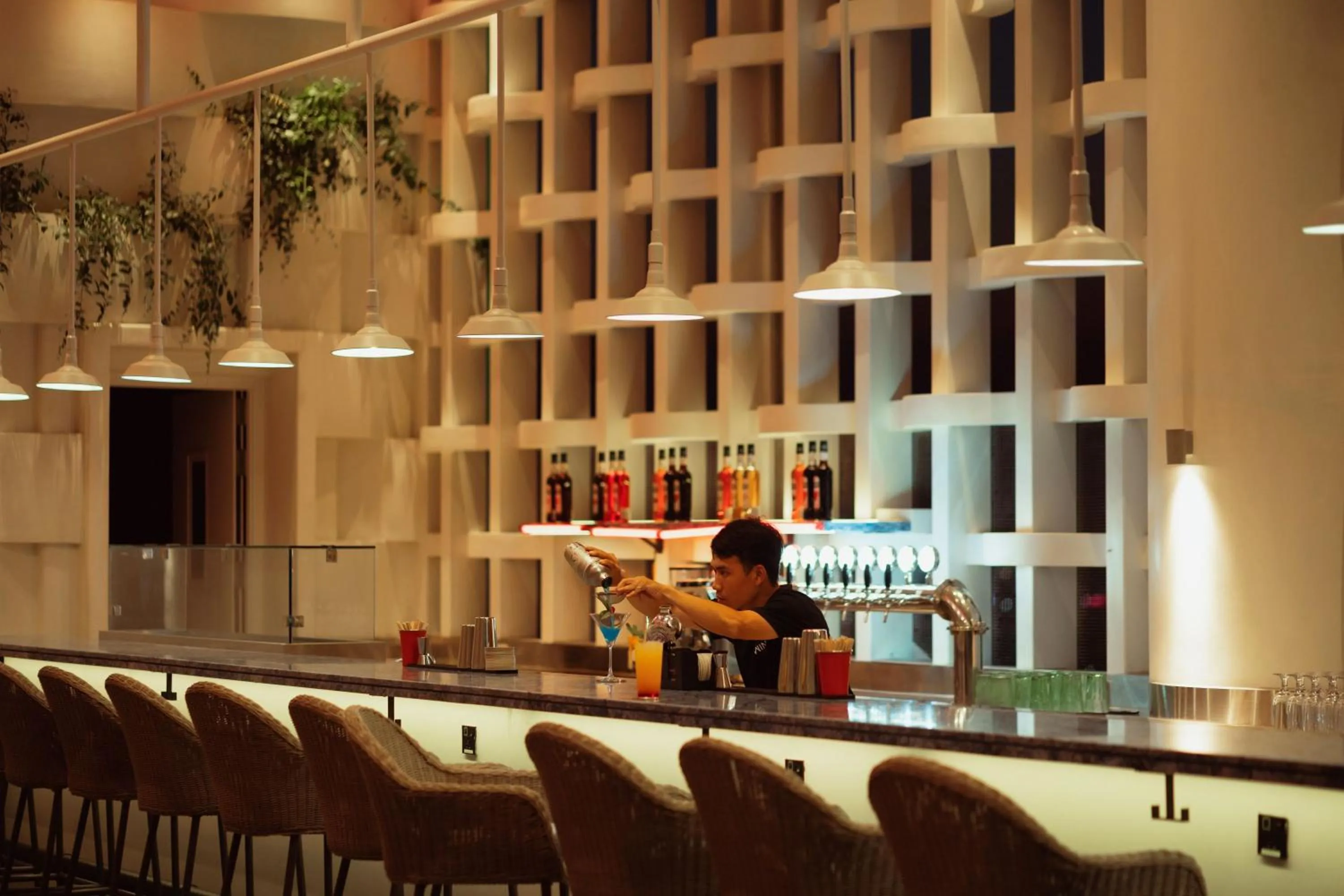 People in Wink Hotel Tuy Hoa Beach - 24hrs Stay & Rooftop Pool Bar