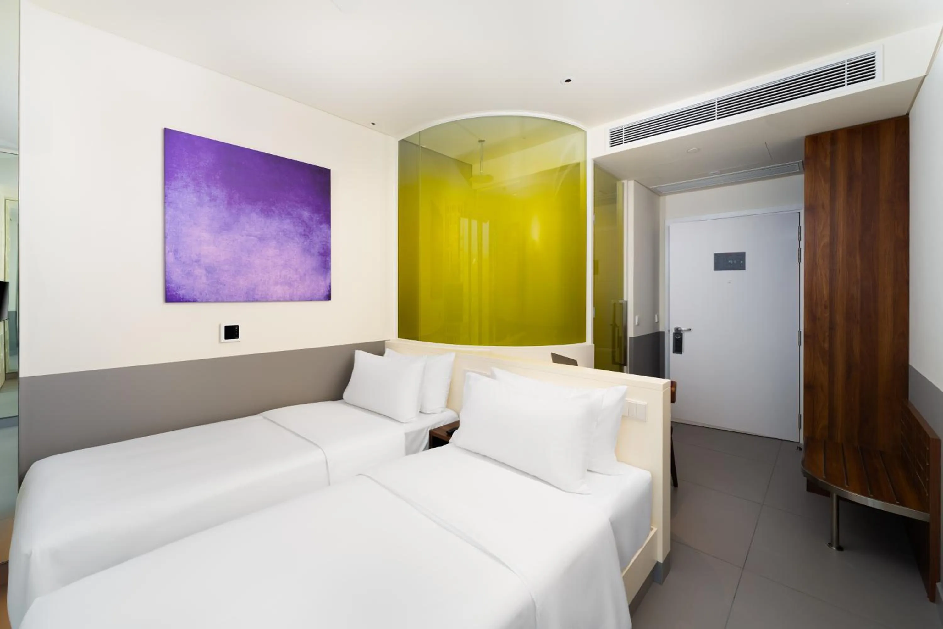 Bed in Wink Hotel Tuy Hoa Beach - 24hrs Stay & Rooftop Pool Bar