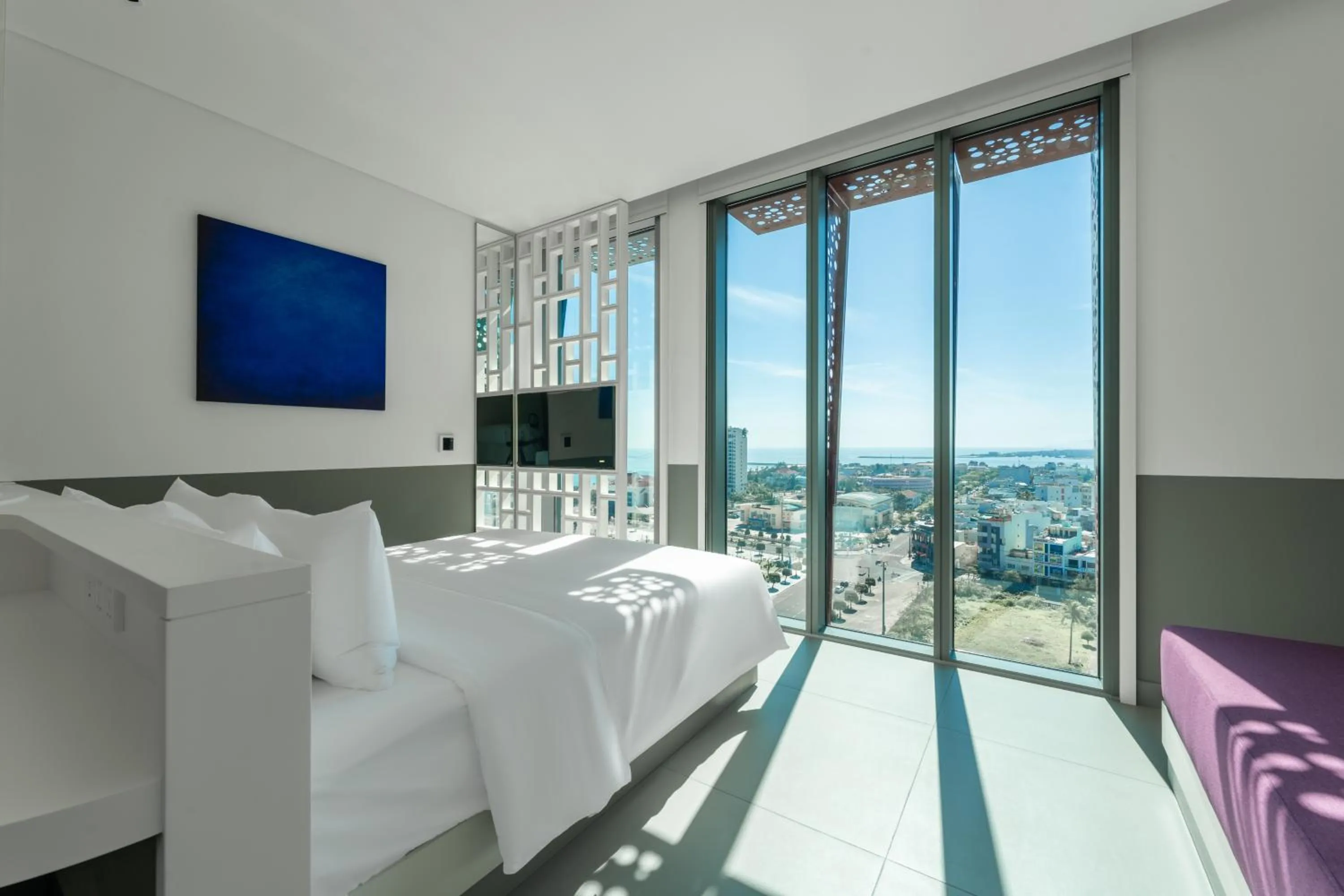 View (from property/room) in Wink Hotel Tuy Hoa Beach - 24hrs Stay & Rooftop Pool Bar