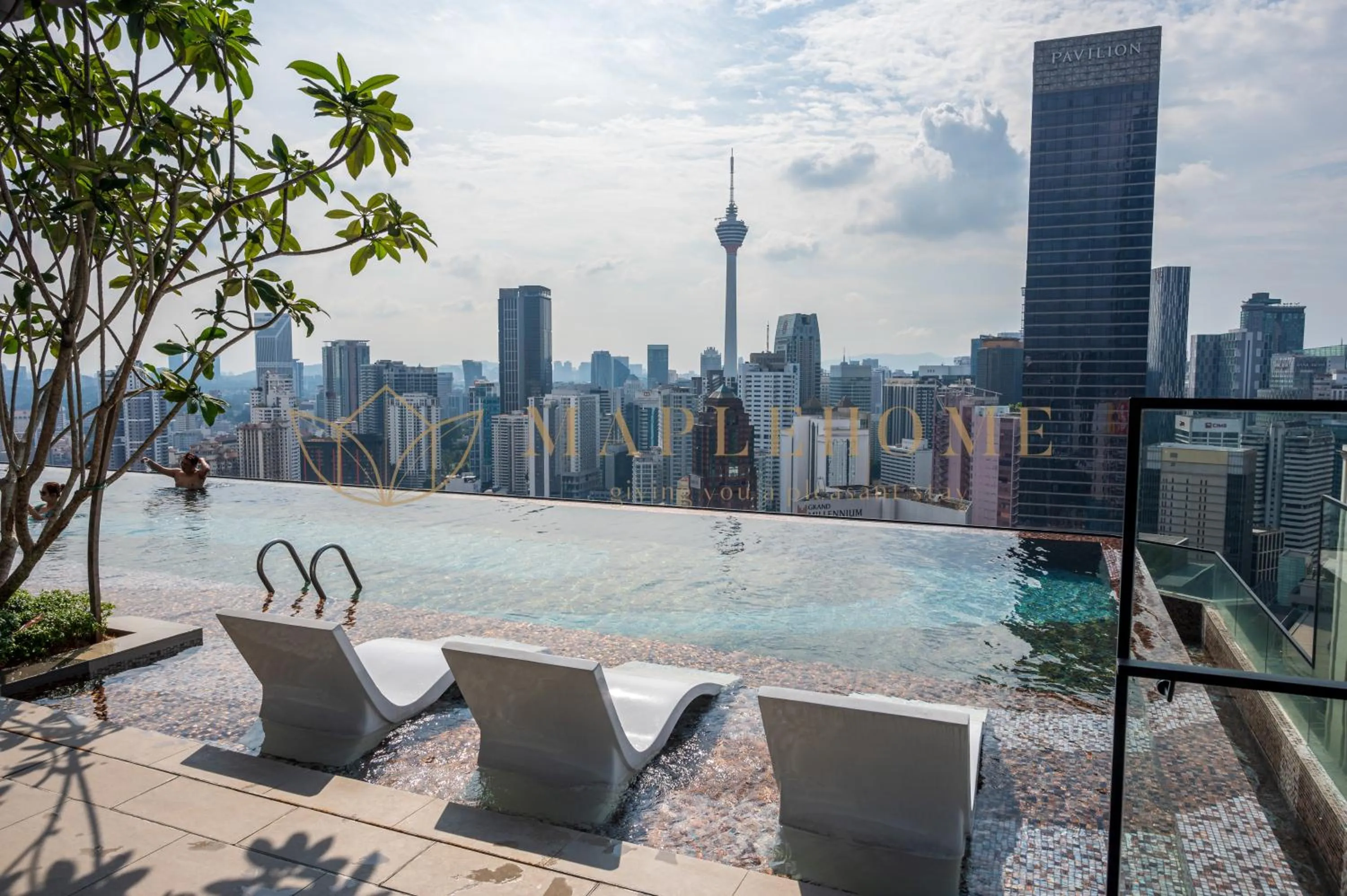 Swimming pool in Axon Premier Suites Kuala Lumpur