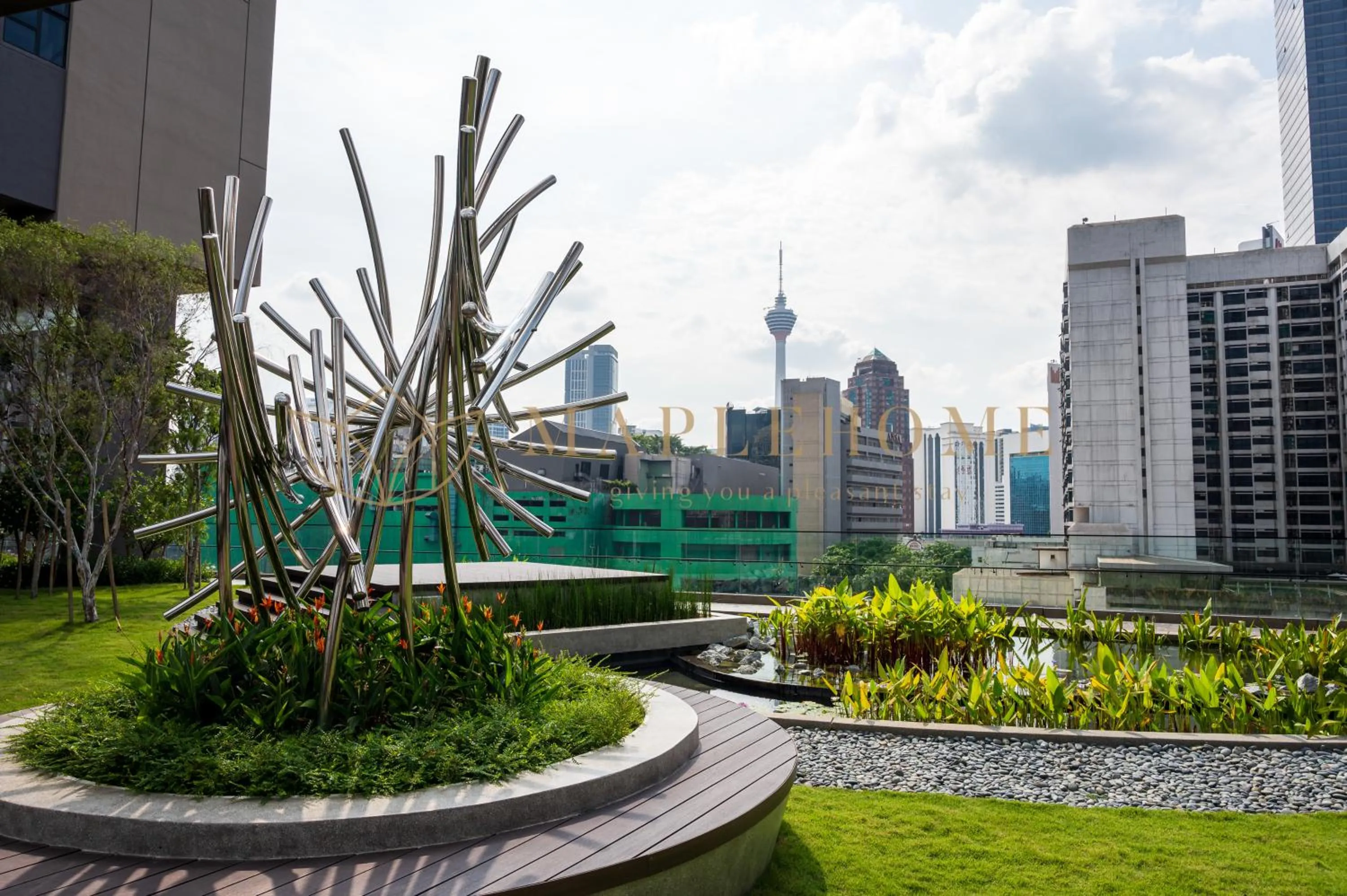 Garden in Axon Premier Suites Kuala Lumpur