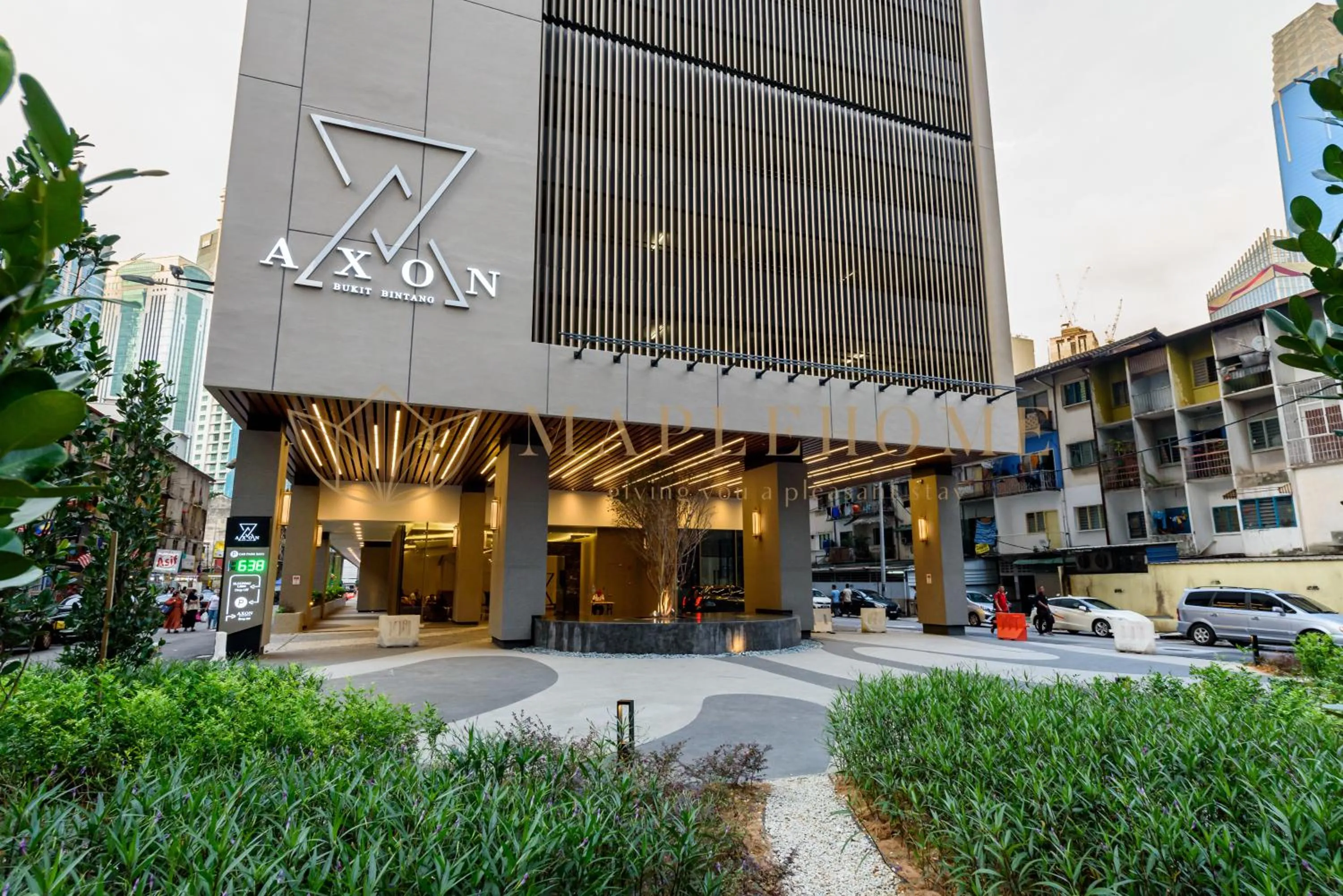 Property building in Axon Premier Suites Kuala Lumpur