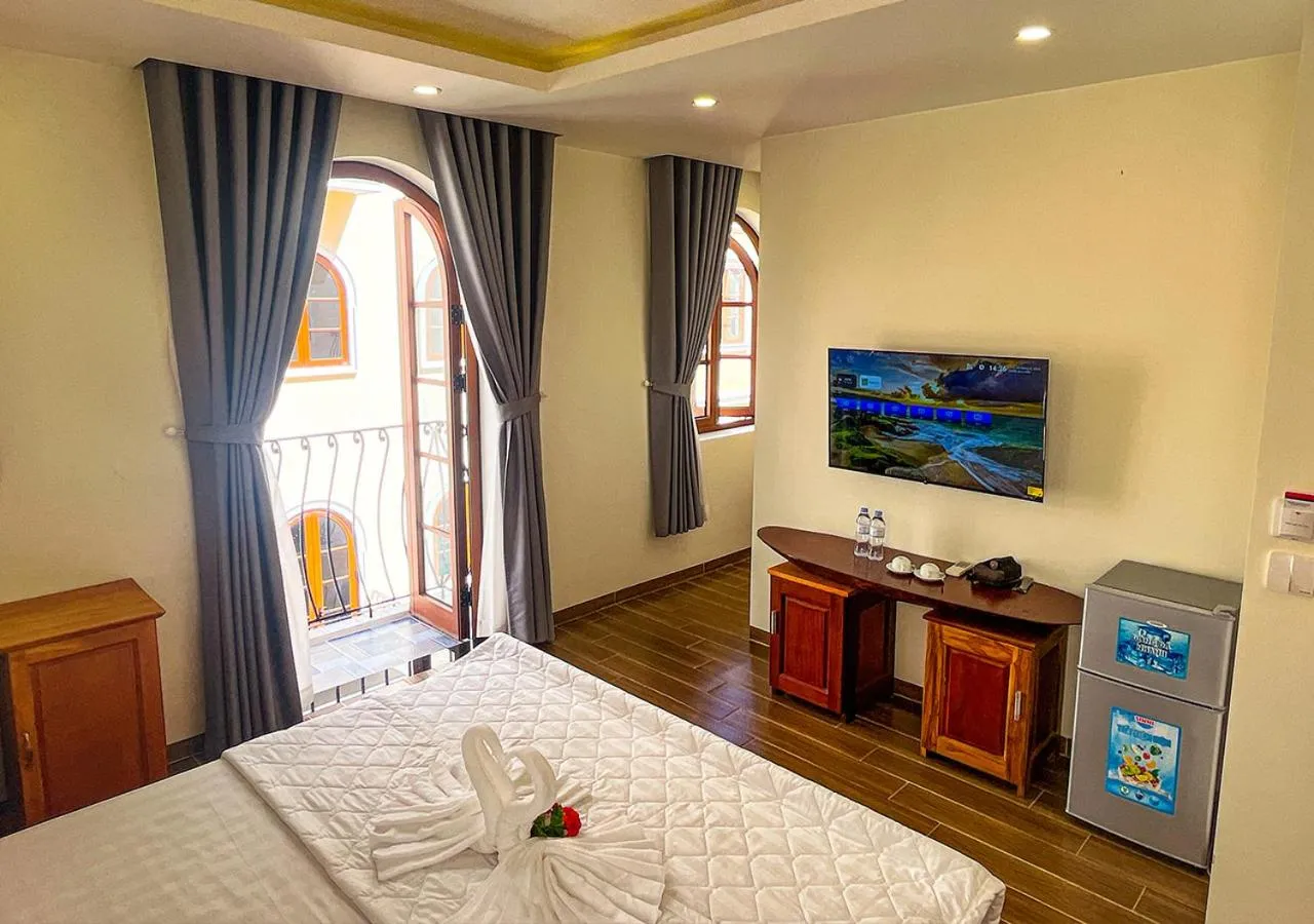 Bed in Thuận Linh Coffee & Homestay