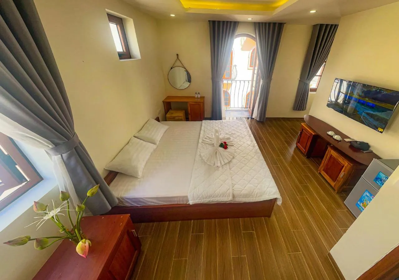 Bed in Thuận Linh Coffee & Homestay