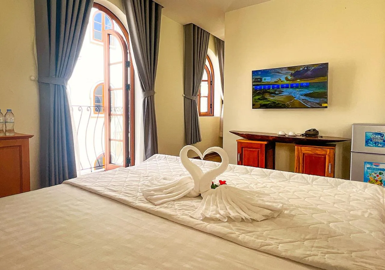 Bed in Thuận Linh Coffee & Homestay