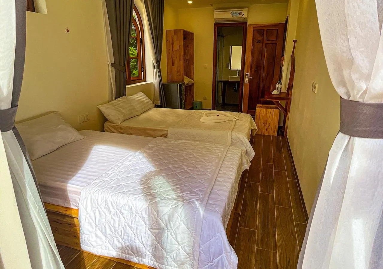 Bed in Thuận Linh Coffee & Homestay