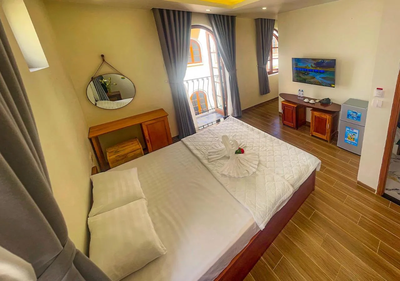 Bed in Thuận Linh Coffee & Homestay