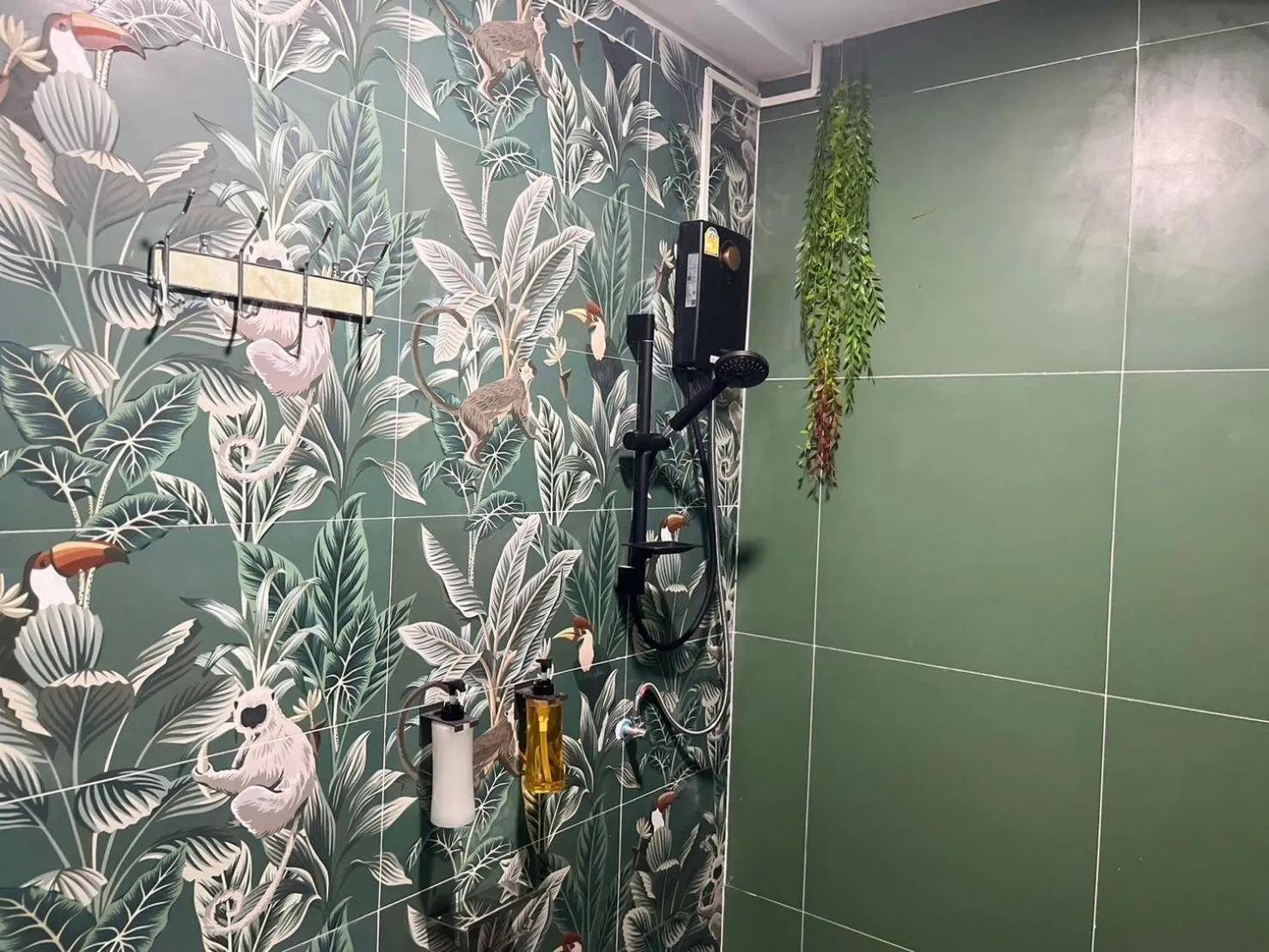 Bathroom in DonMueang station hotel