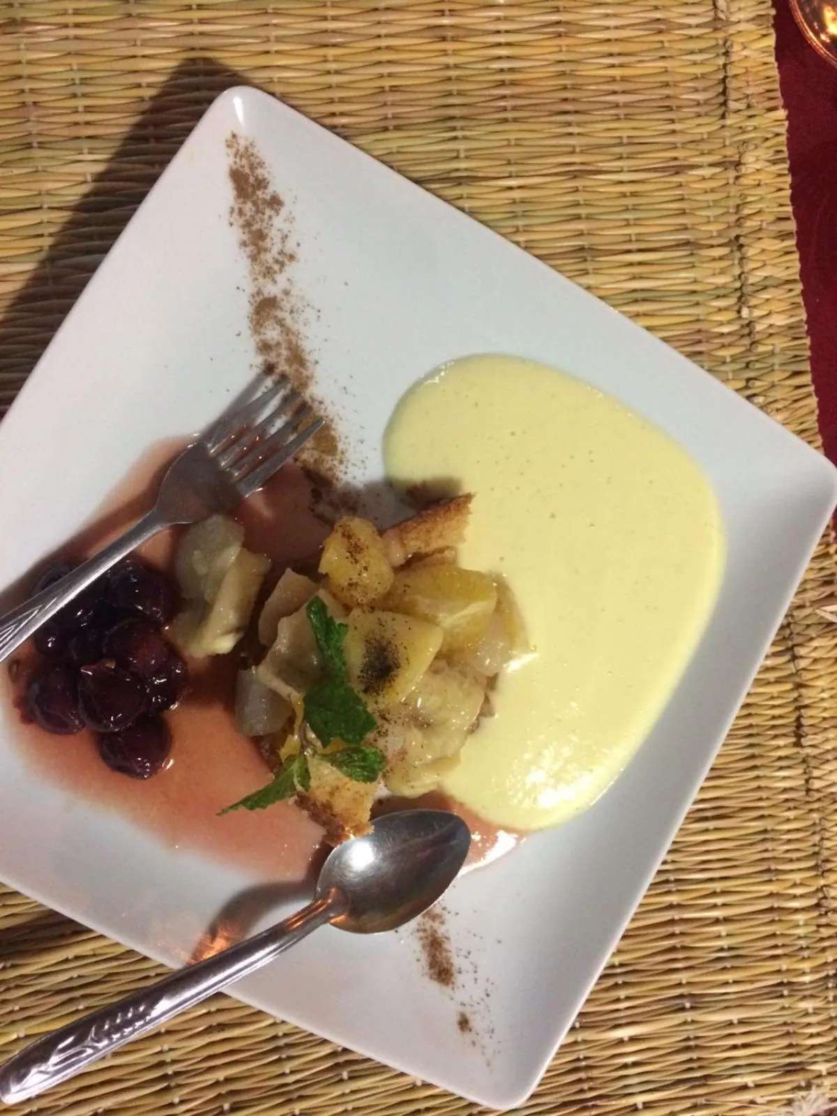 Food close-up in Auberge La Fibule Du Dades