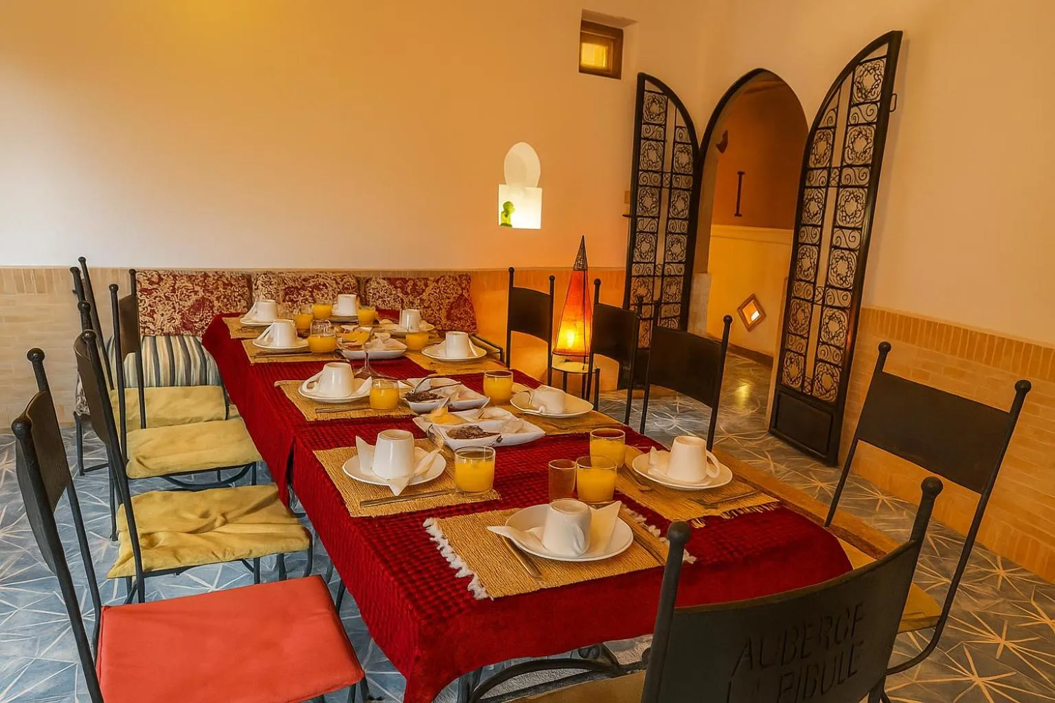 Food and drinks in Auberge La Fibule Du Dades