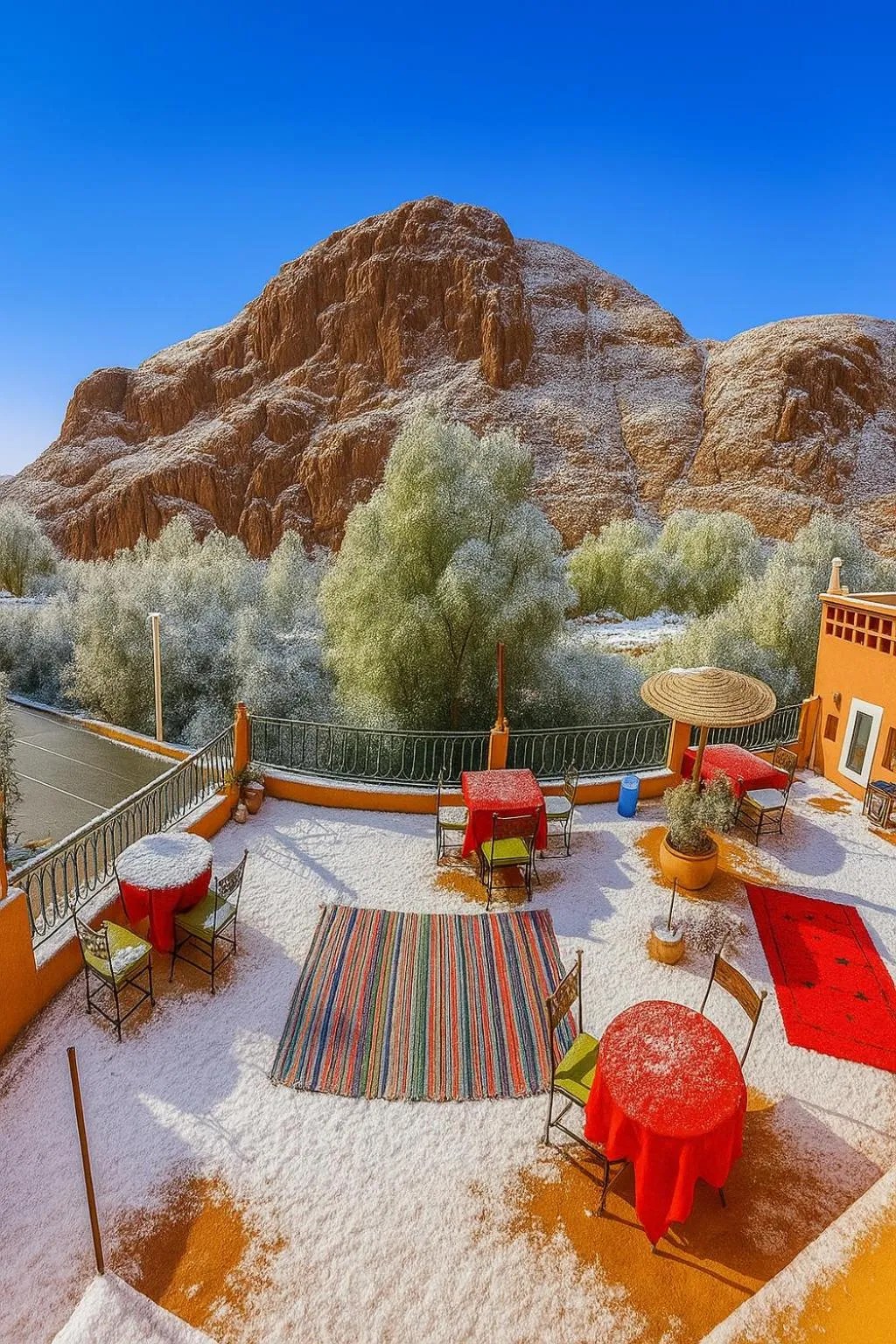 Natural landscape in Auberge La Fibule Du Dades