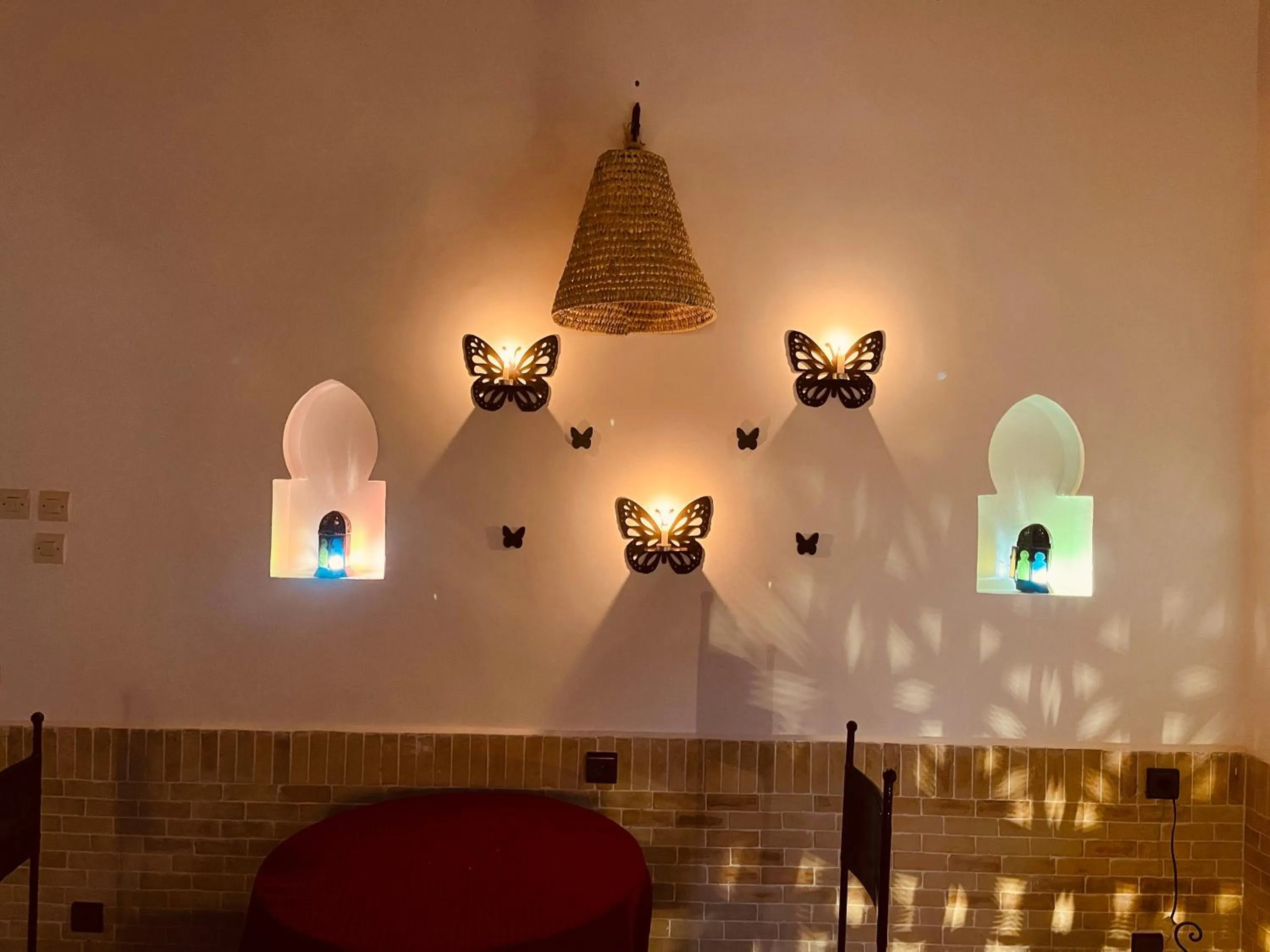 Seating area in Auberge La Fibule Du Dades