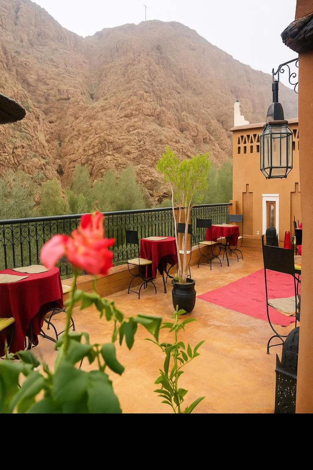 Patio in Auberge La Fibule Du Dades