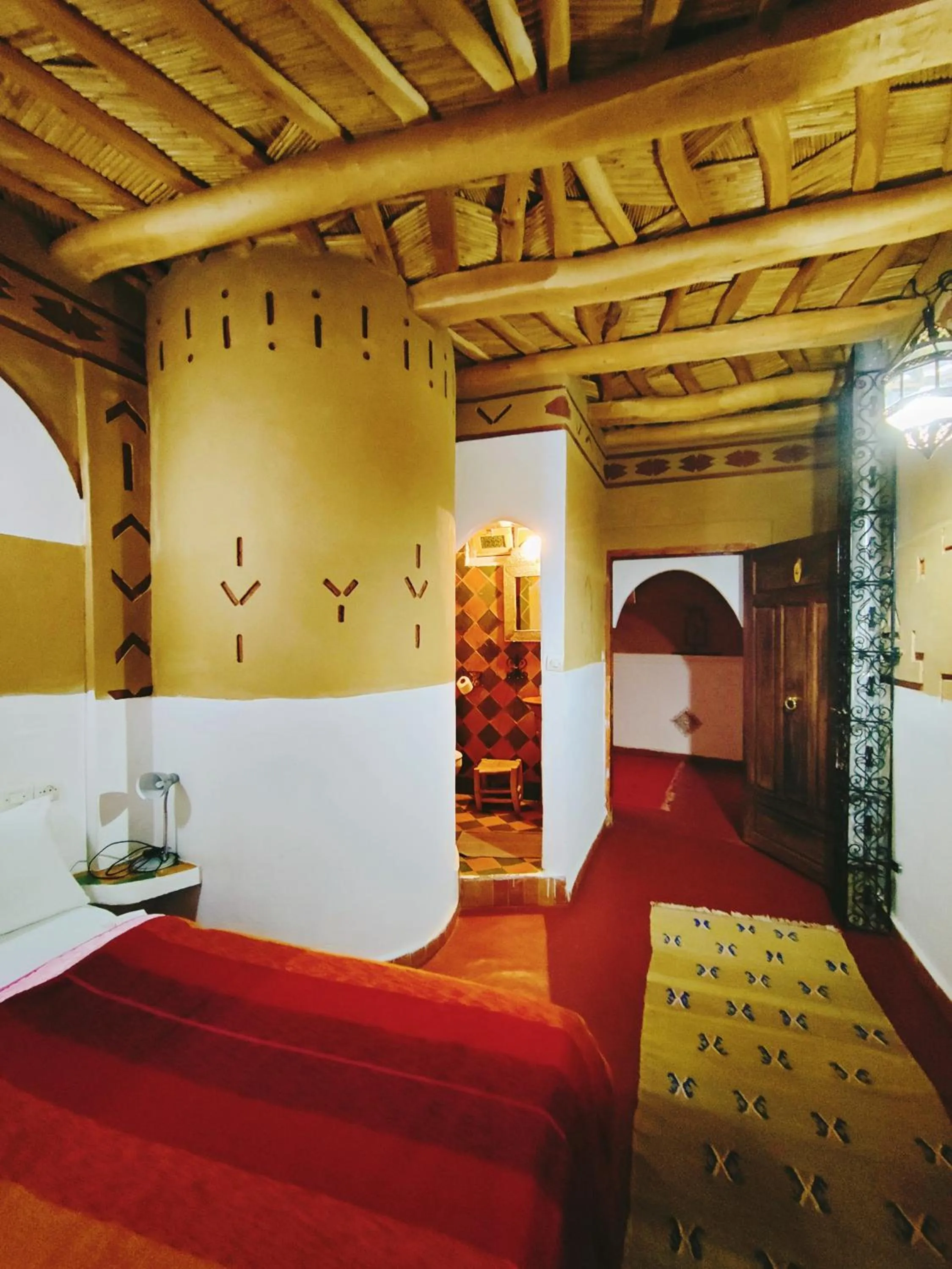 Living room, Bed in Auberge La Fibule Du Dades