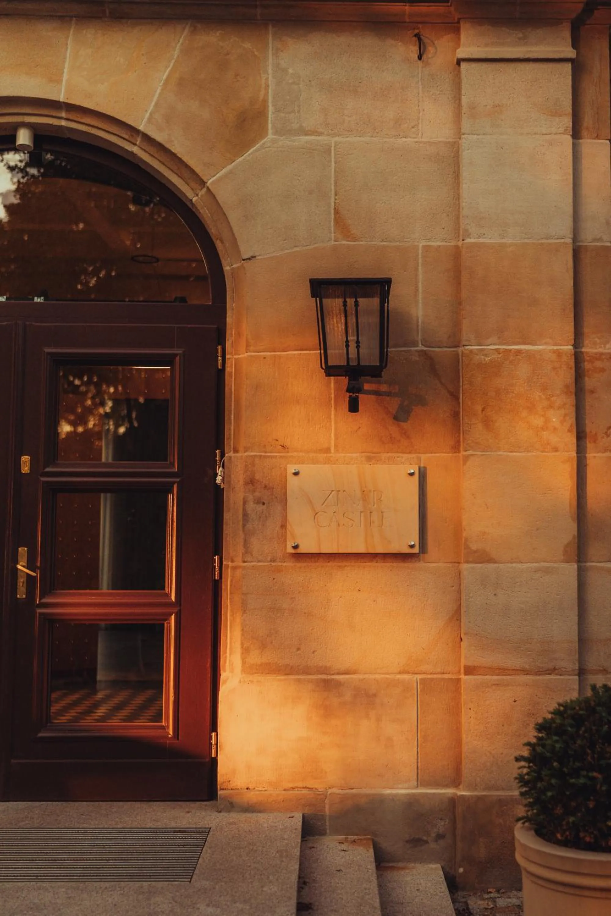 Facade/entrance in Zinar Castle