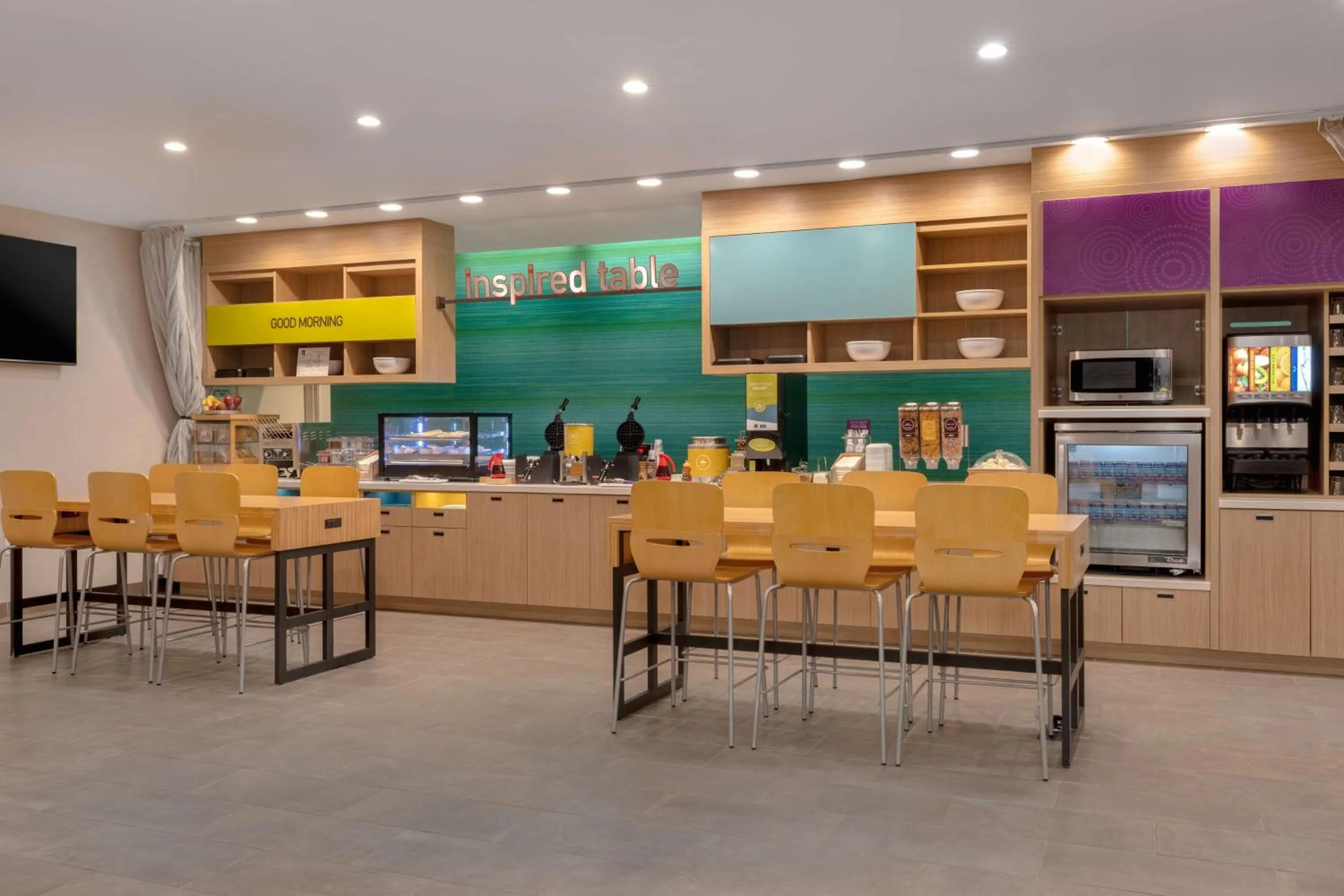 Breakfast in Home2 Suites By Hilton Brownwood