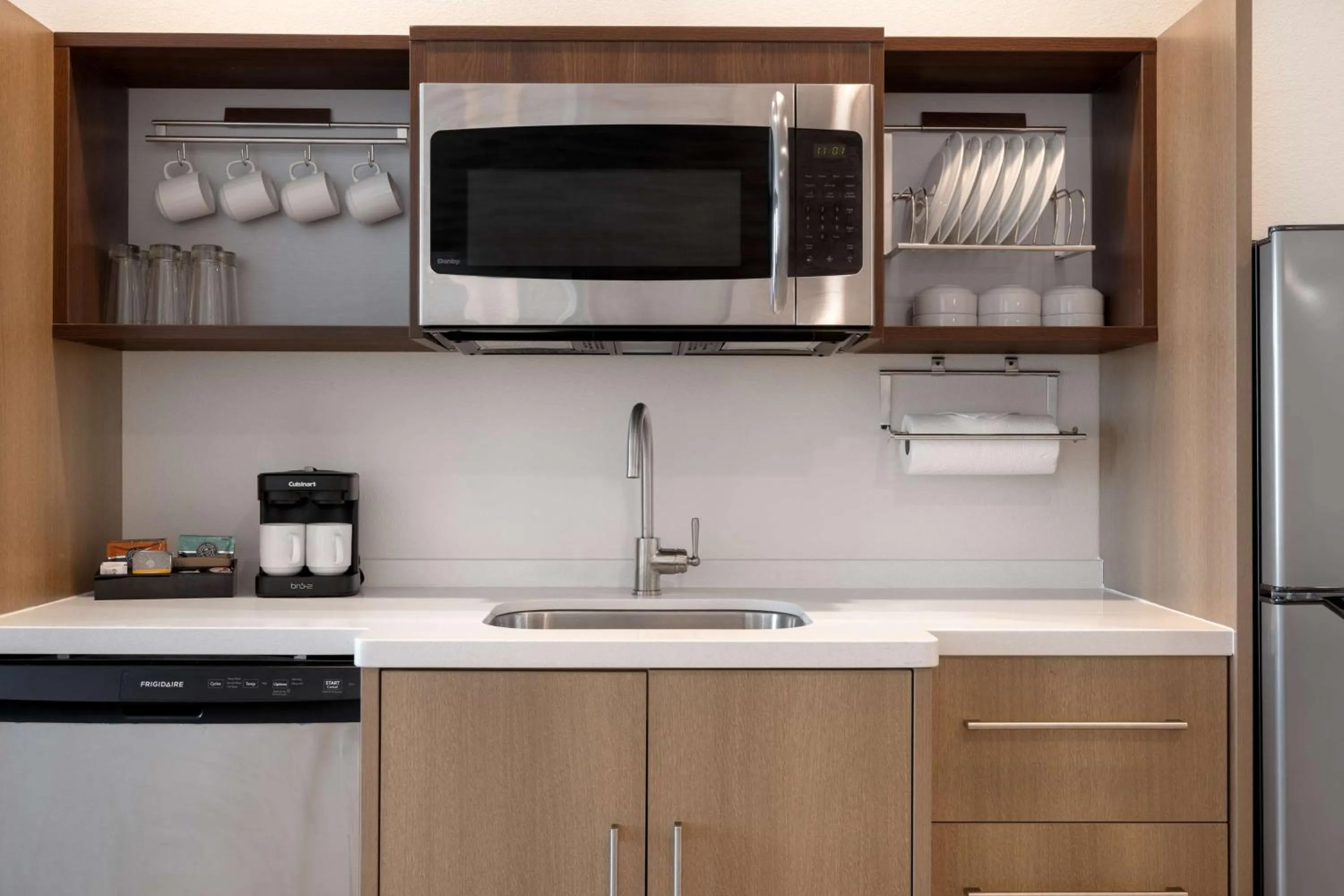 Kitchen or kitchenette in Home2 Suites By Hilton Brownwood