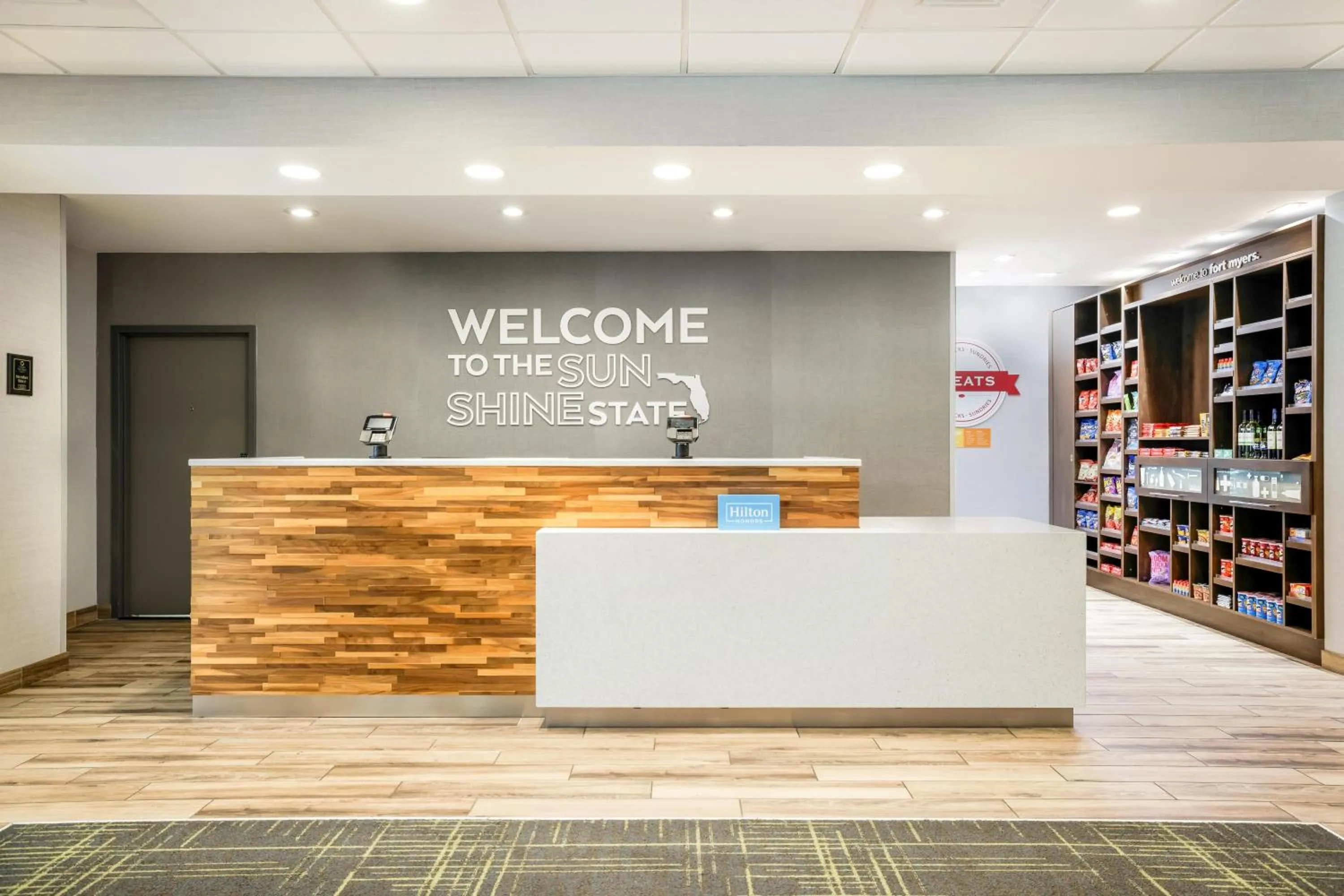 Lobby or reception in Hampton Inn Fort Myers Downtown