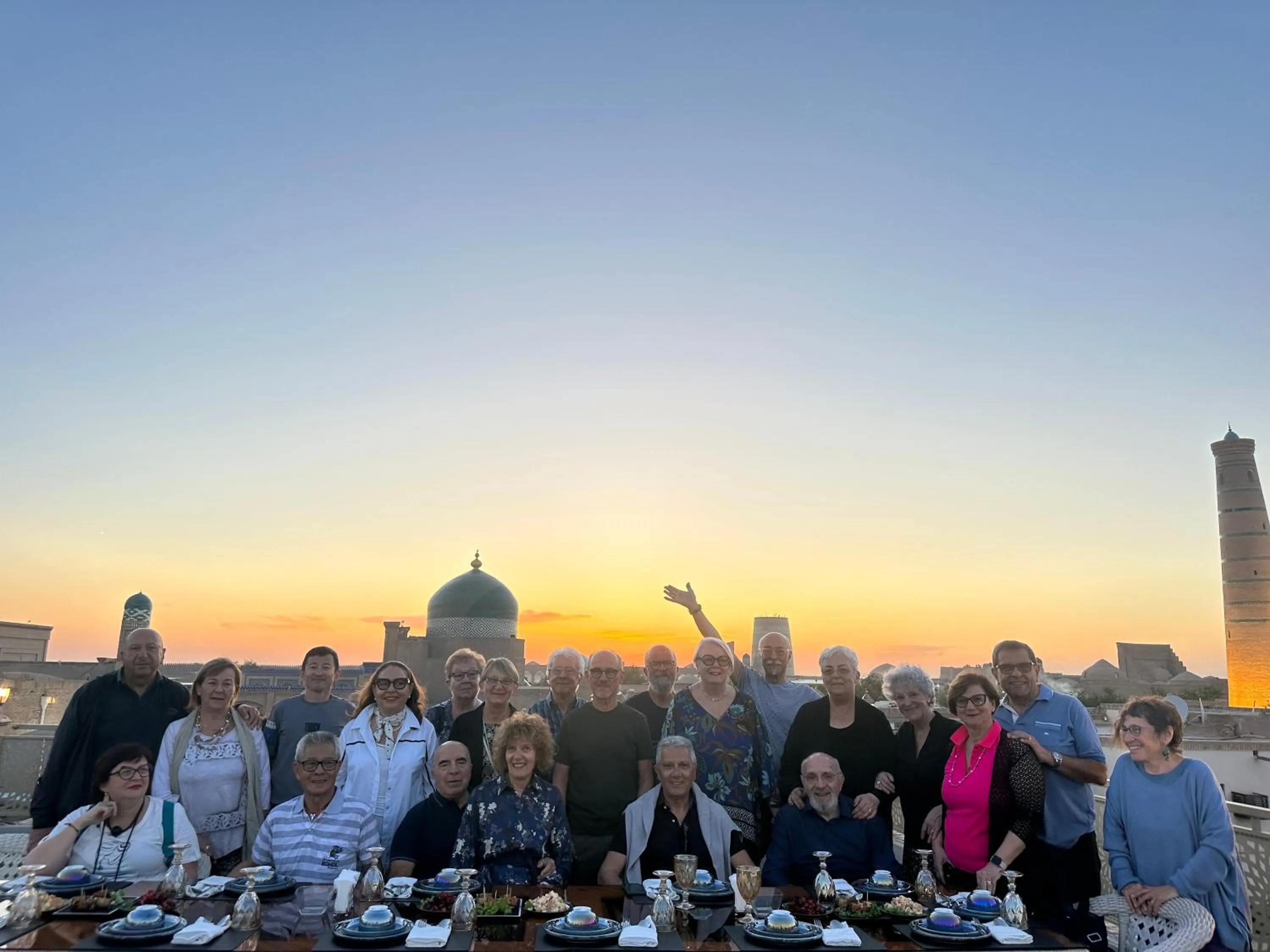 People in New Minor Hotel