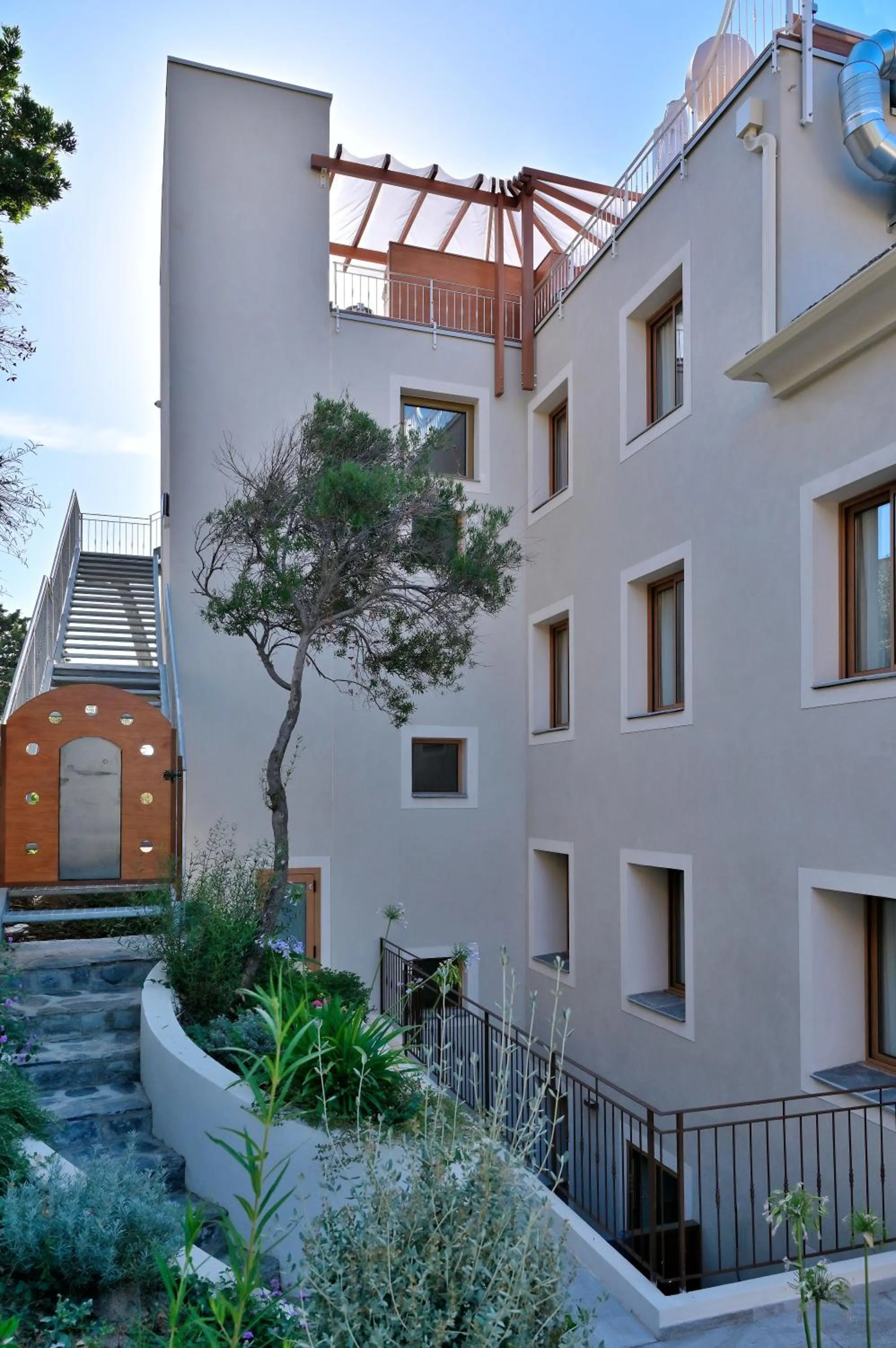Garden view in HOTEL SAINT ROCH