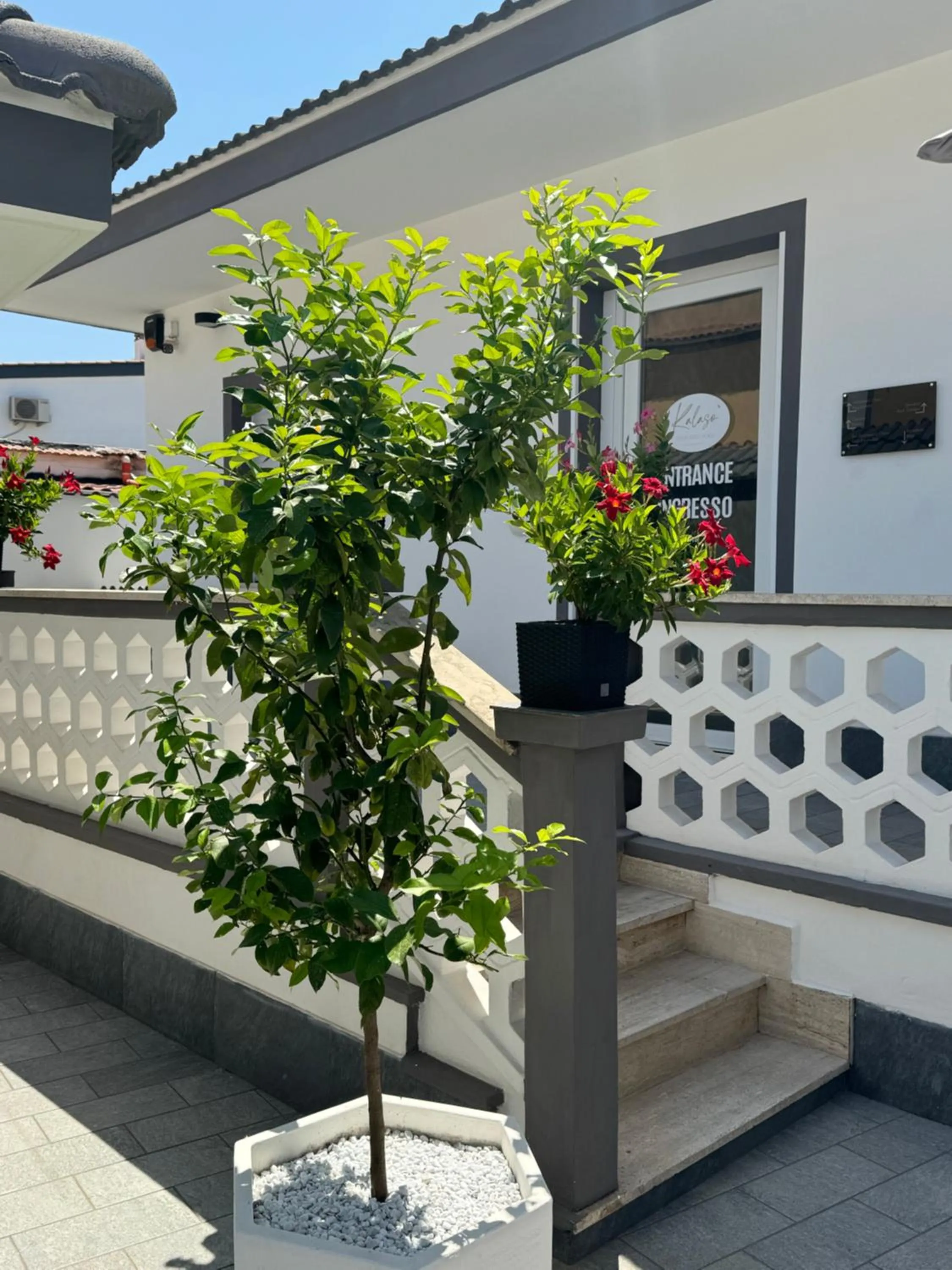 Facade/entrance in Kalasó Design Guest House - Rome Airport