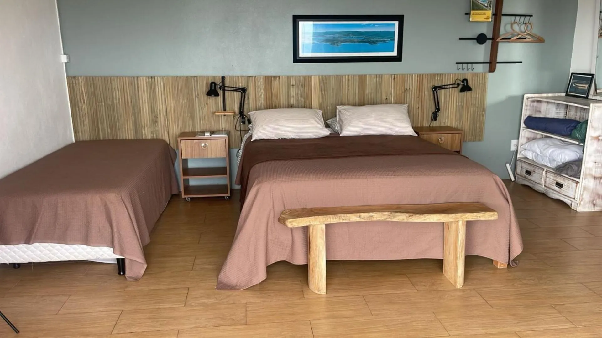 Bedroom, Bed in Chalés e Bangalôs Ibiraquera