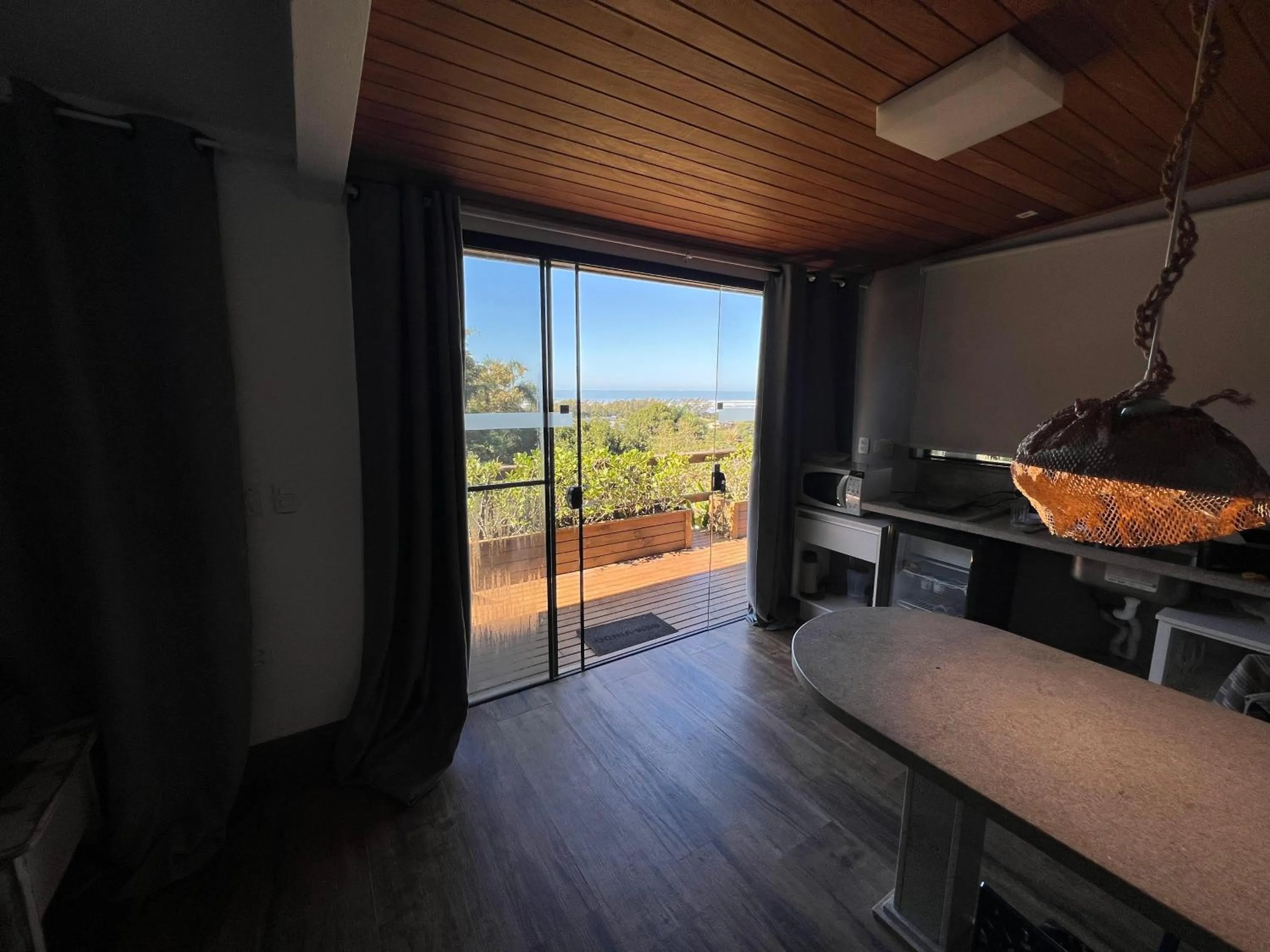 Sea view in Chalés e Bangalôs Ibiraquera