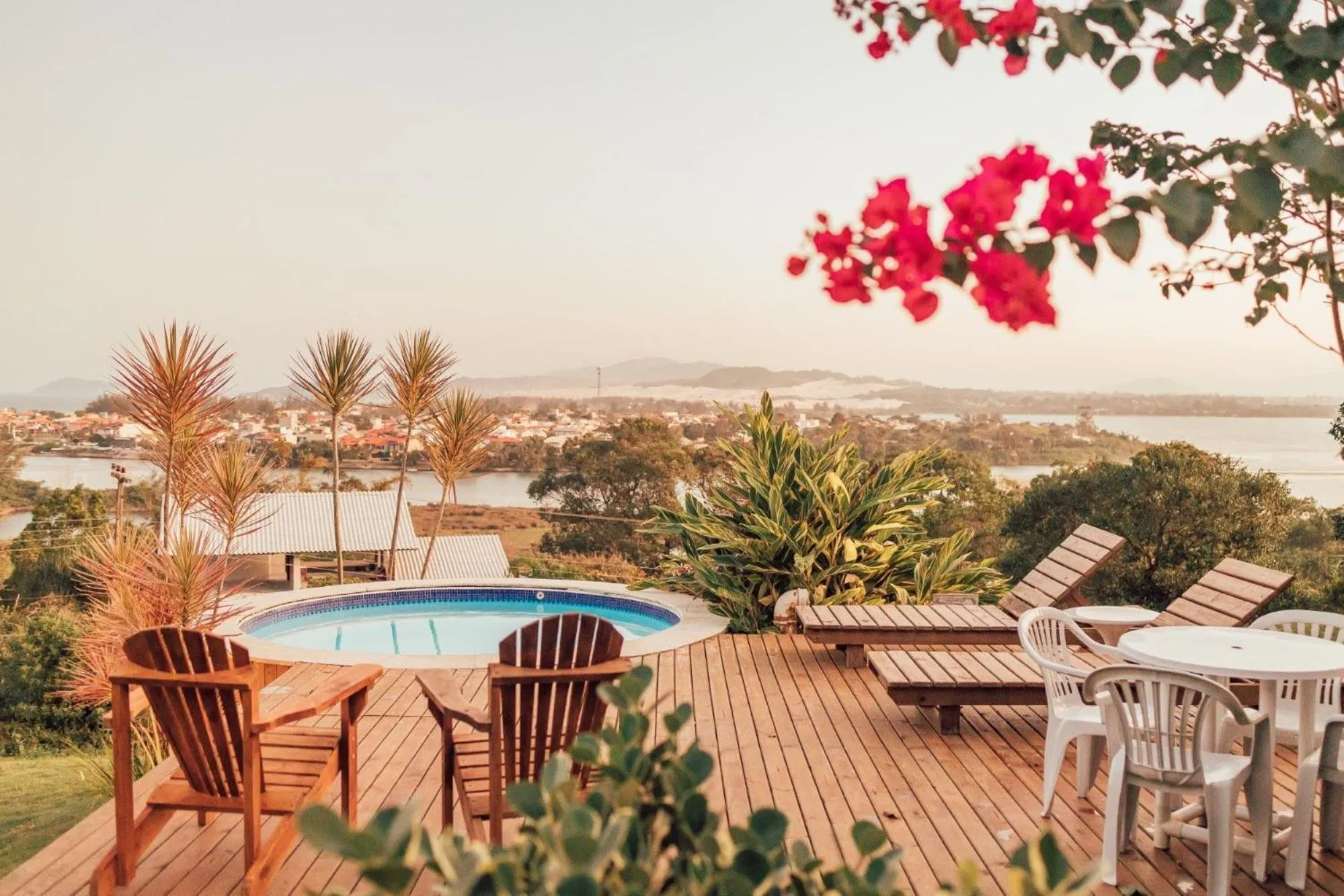 Garden in Chalés e Bangalôs Ibiraquera