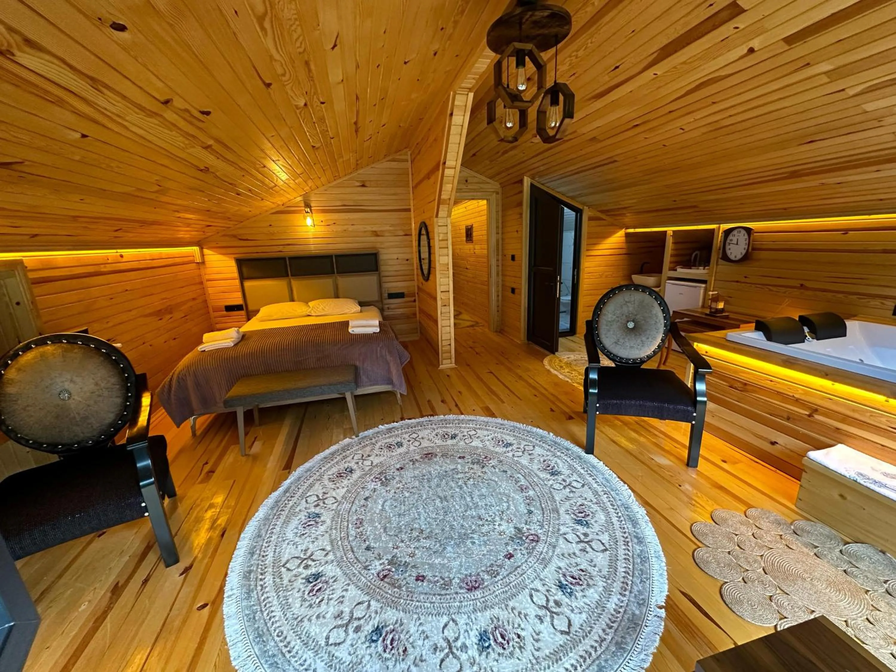 Bed in Meydan Şelale Dağ Evi