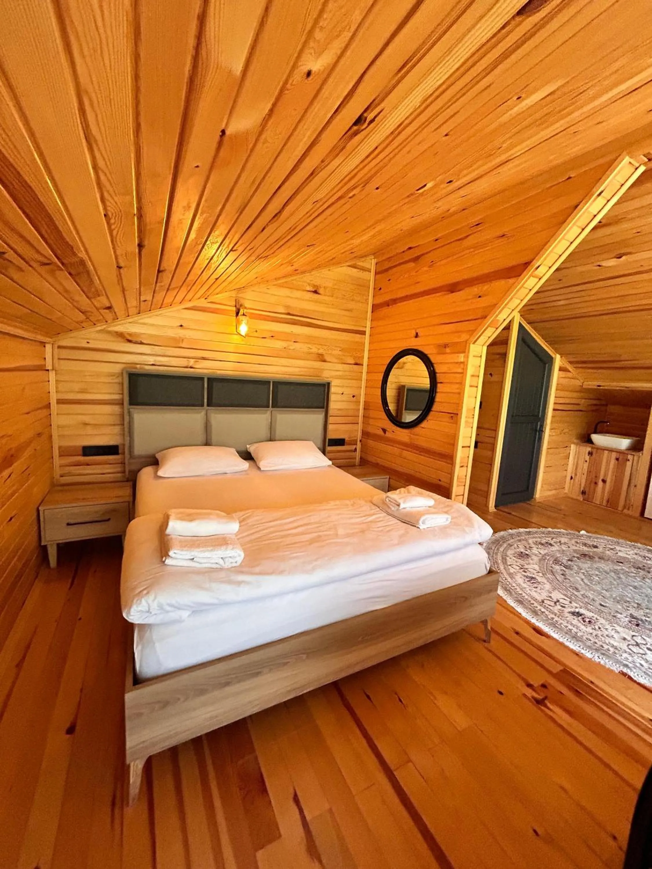 Bed in Meydan Şelale Dağ Evi