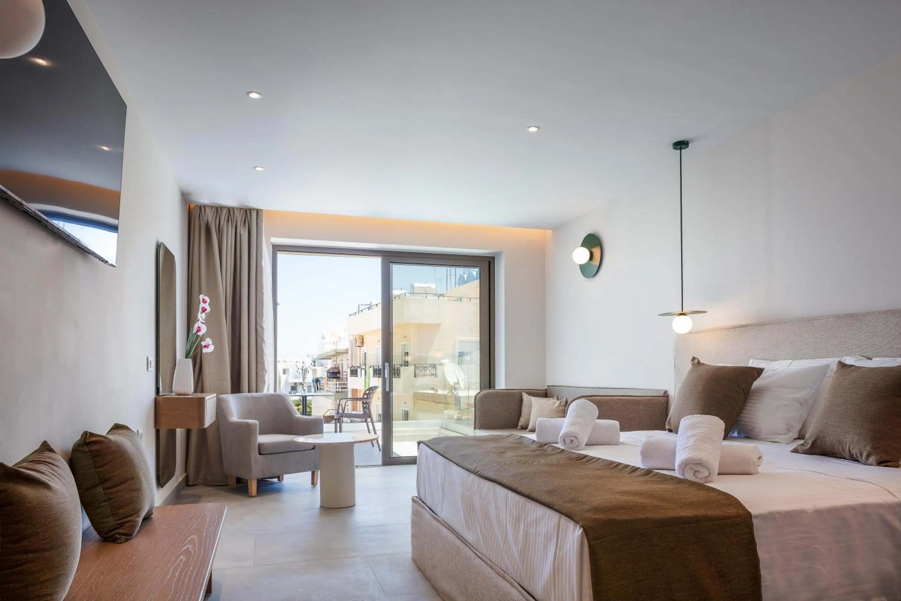 Toilet, Bed in San Antonio Boutique Hotel & Spa - Adults Only