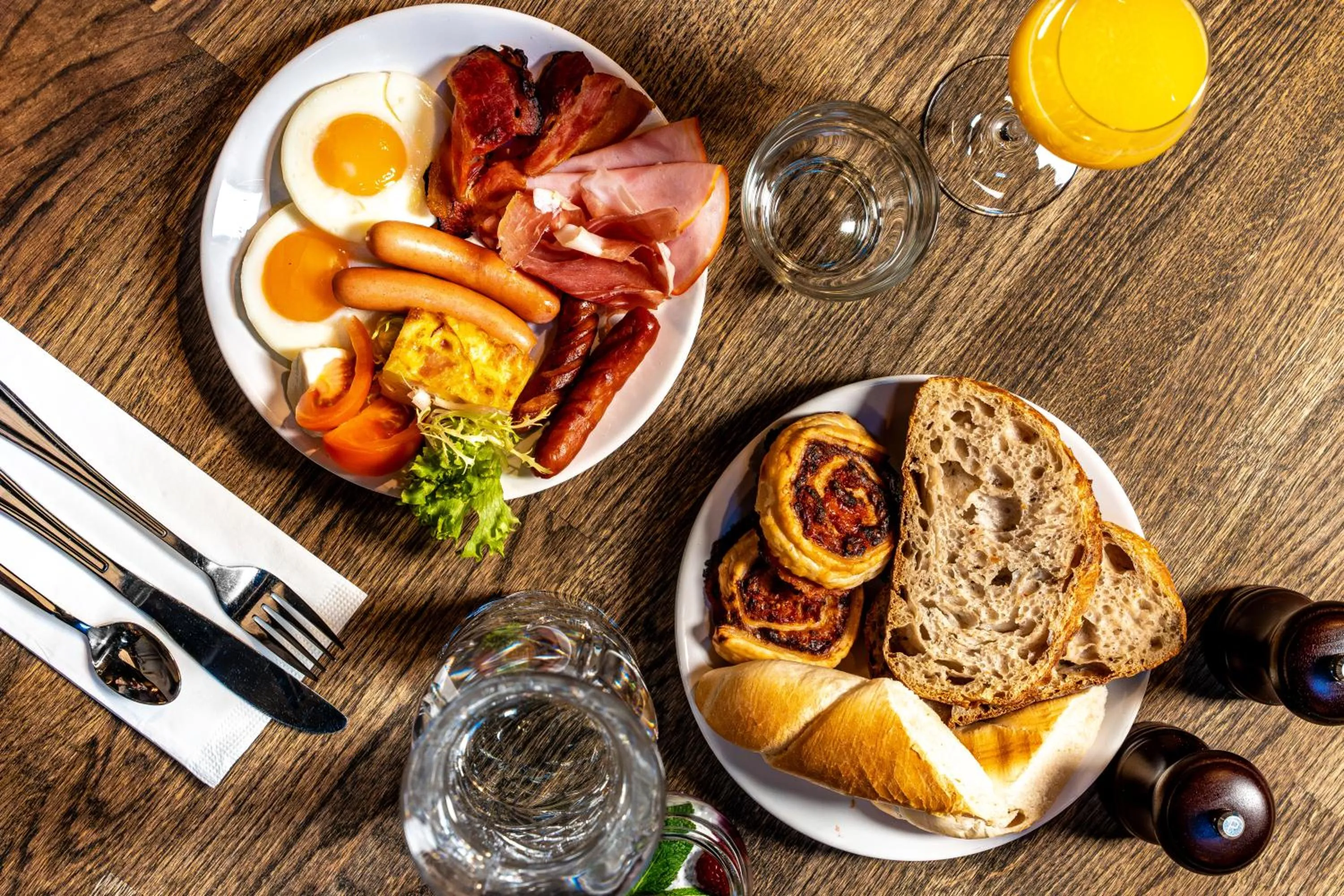 Breakfast in SONO hotel