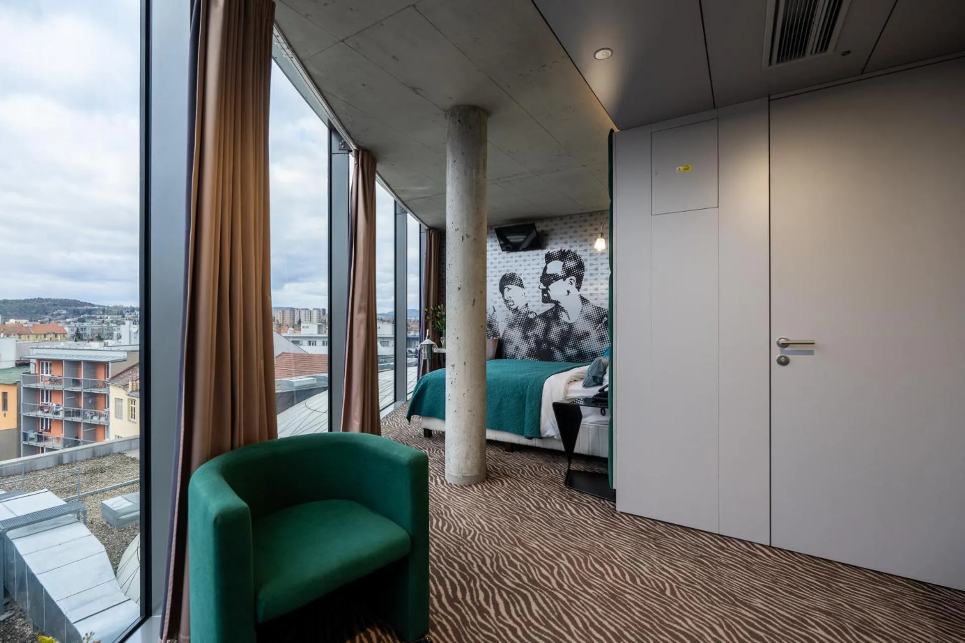 Bedroom in SONO hotel