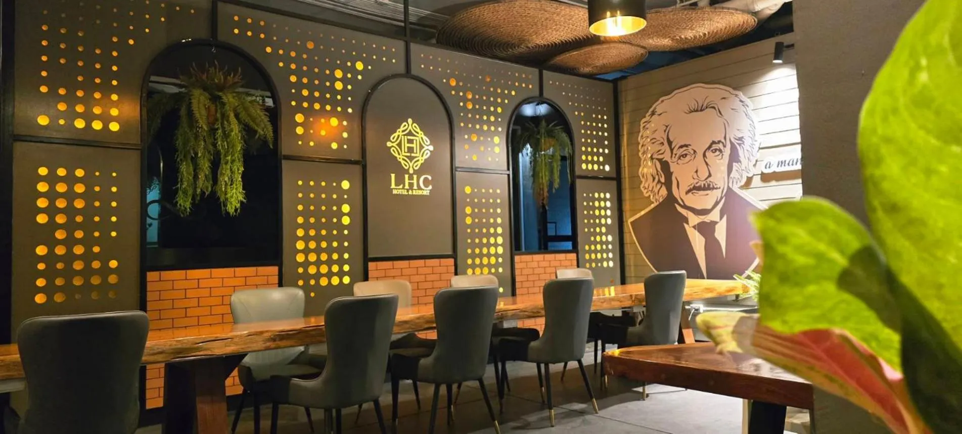 Seating area in LHC HOTEL AND RESORT