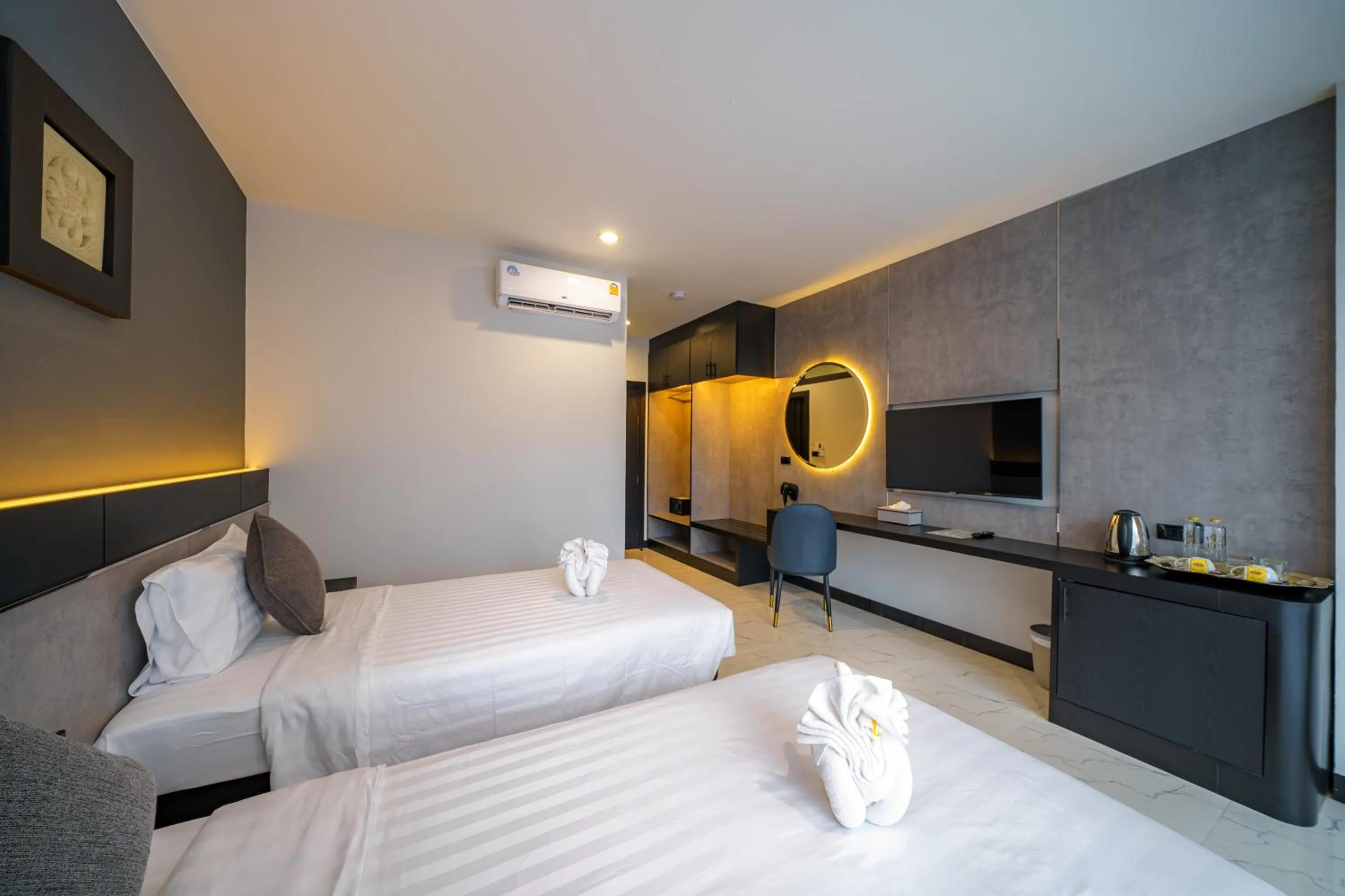 Photo of the whole room, Bed in LHC HOTEL AND RESORT