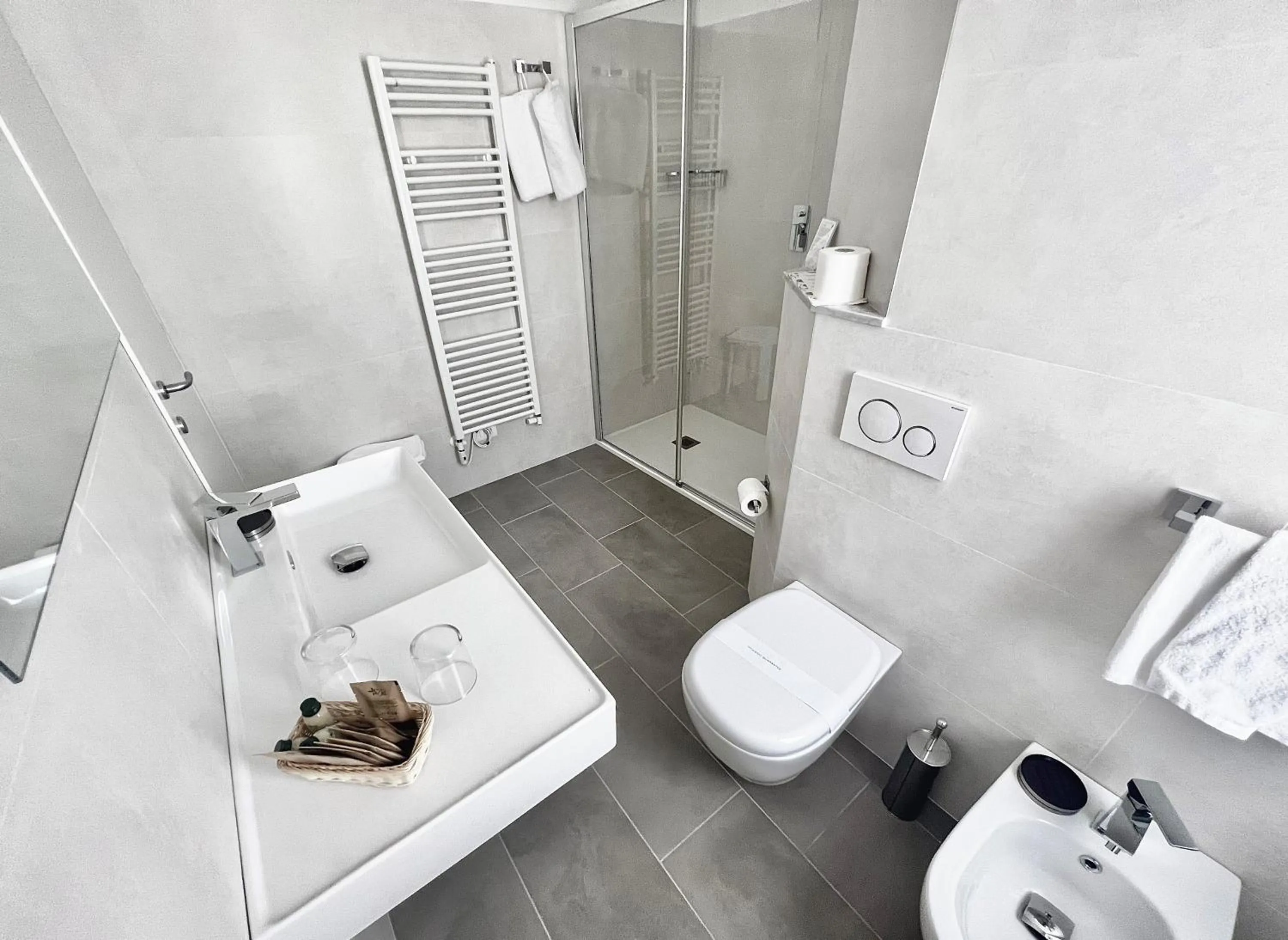 Bathroom in Hotel Boncardo