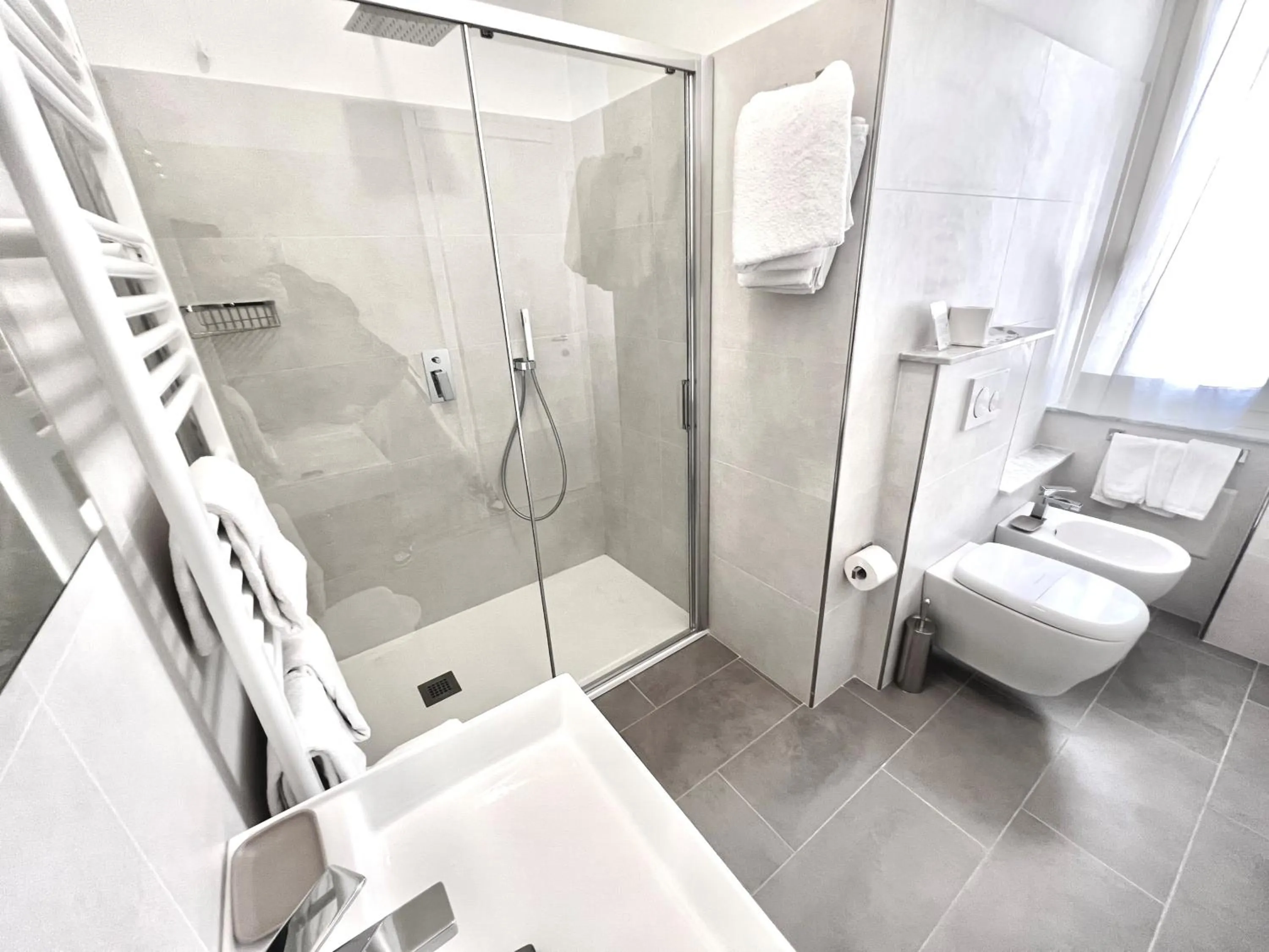 Bathroom in Hotel Boncardo