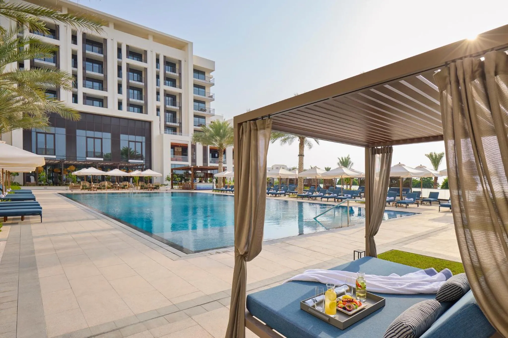 Swimming pool in Mandarin Oriental, Muscat