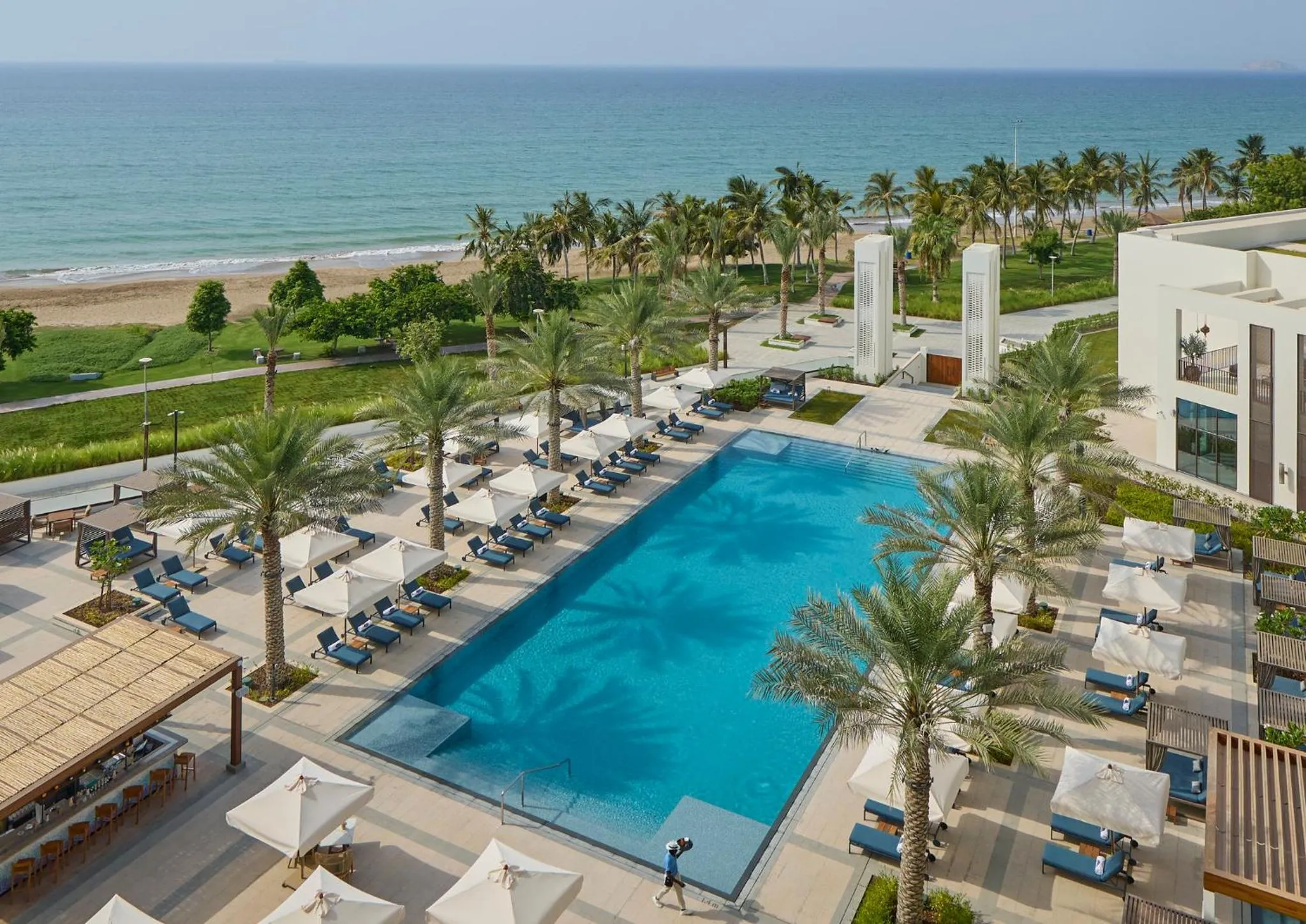 Swimming pool in Mandarin Oriental, Muscat