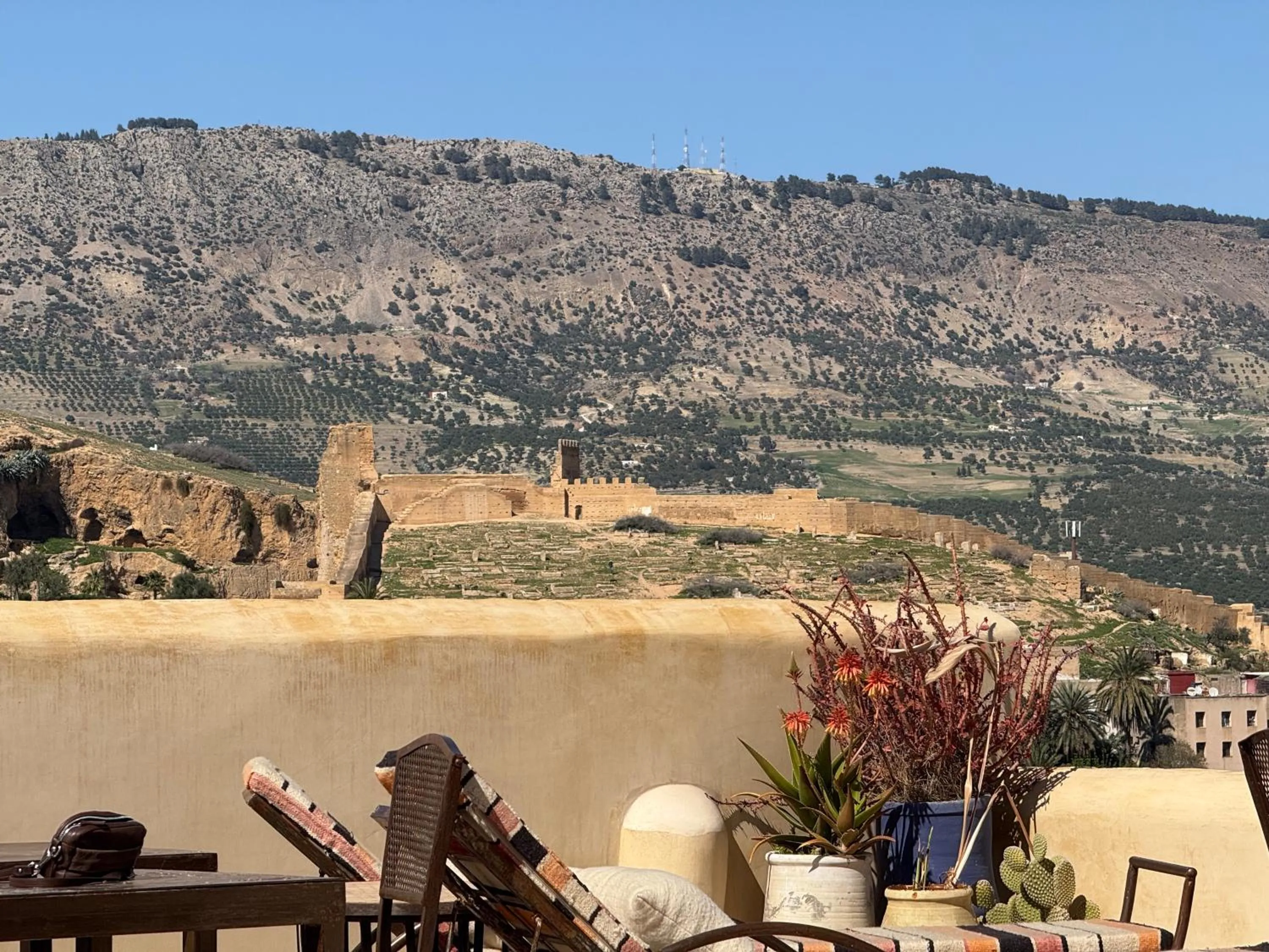 City view in Riad 9 Fez