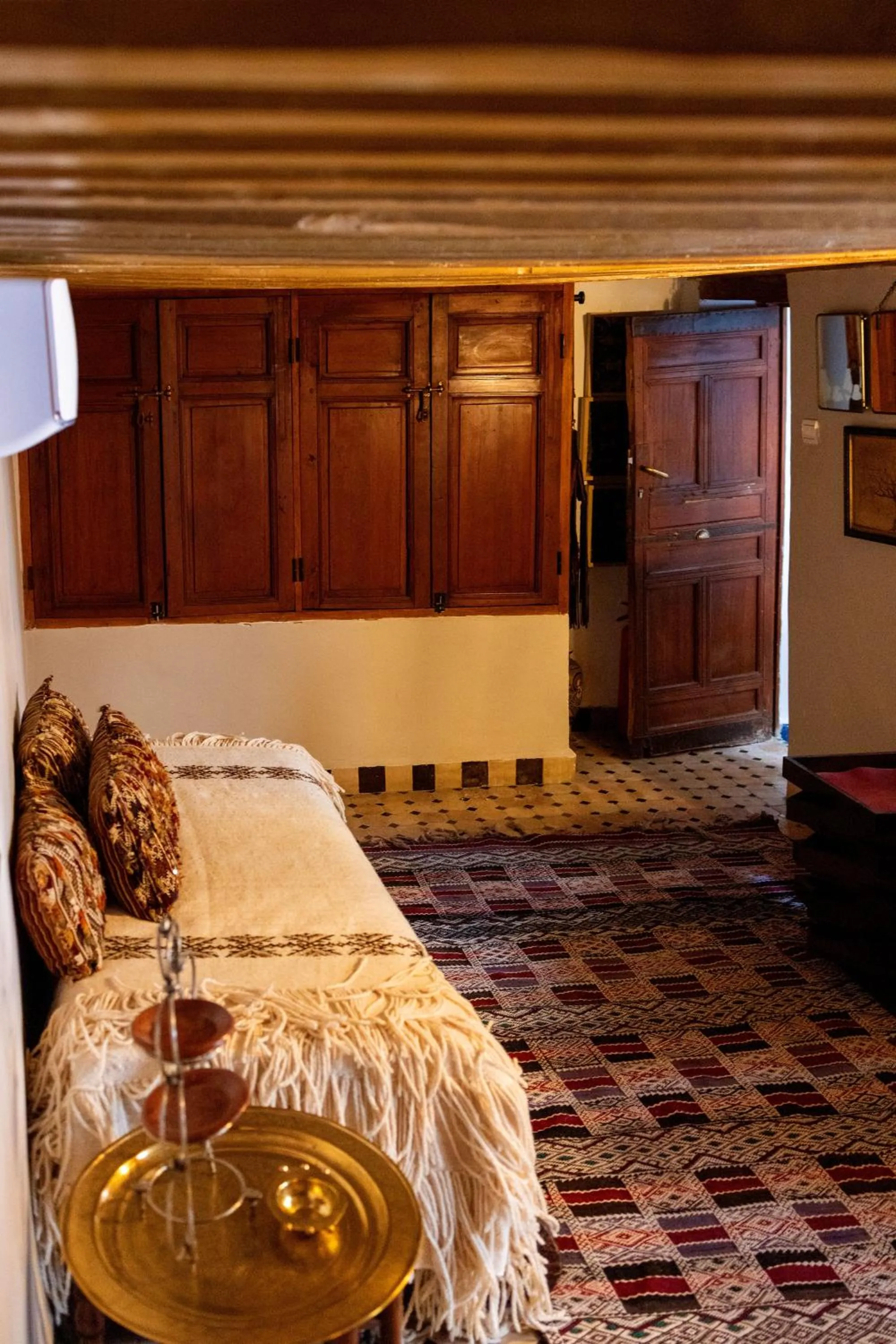 View (from property/room), Bed in Riad 9 Fez