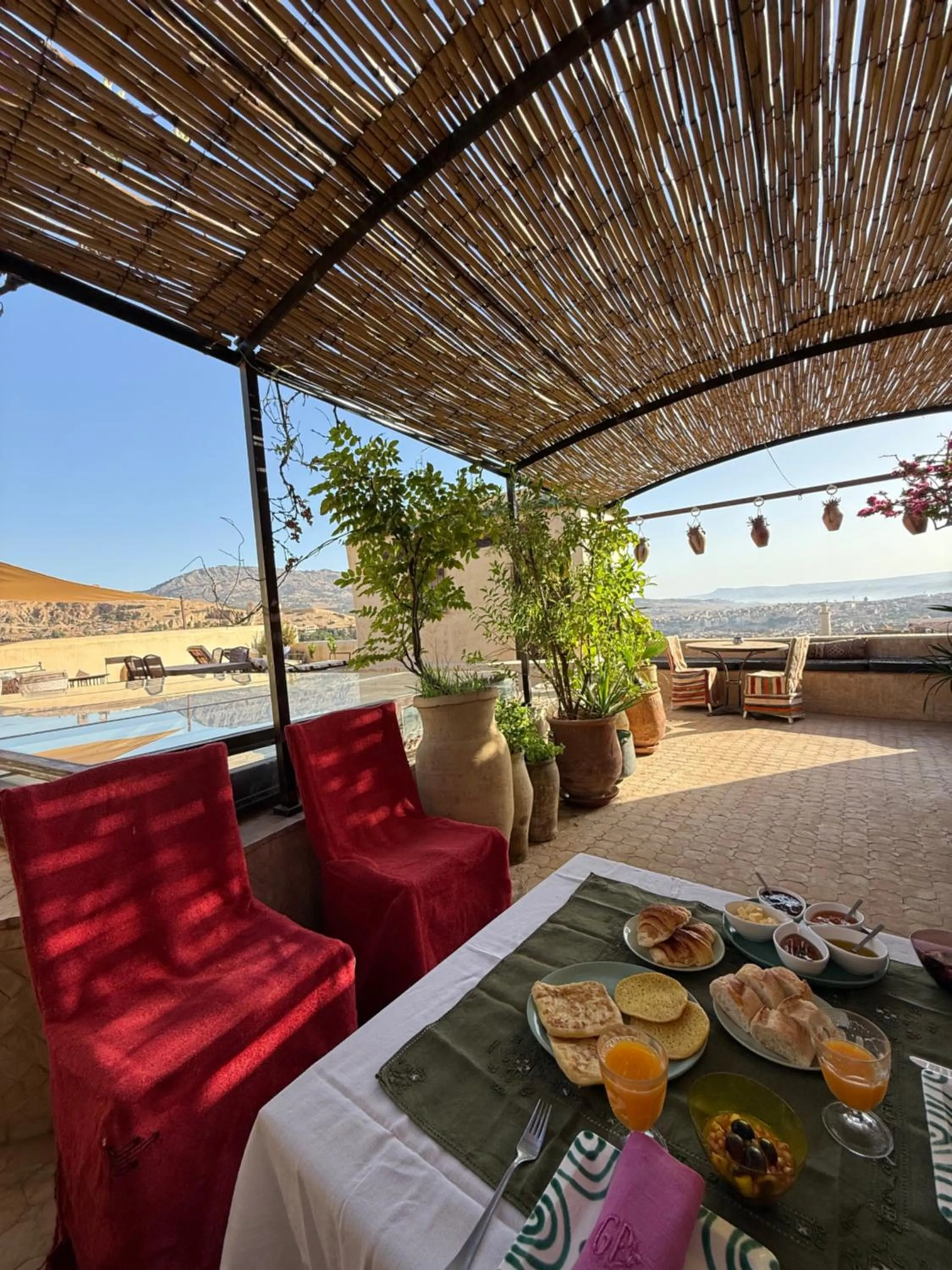 Breakfast in Riad 9 Fez