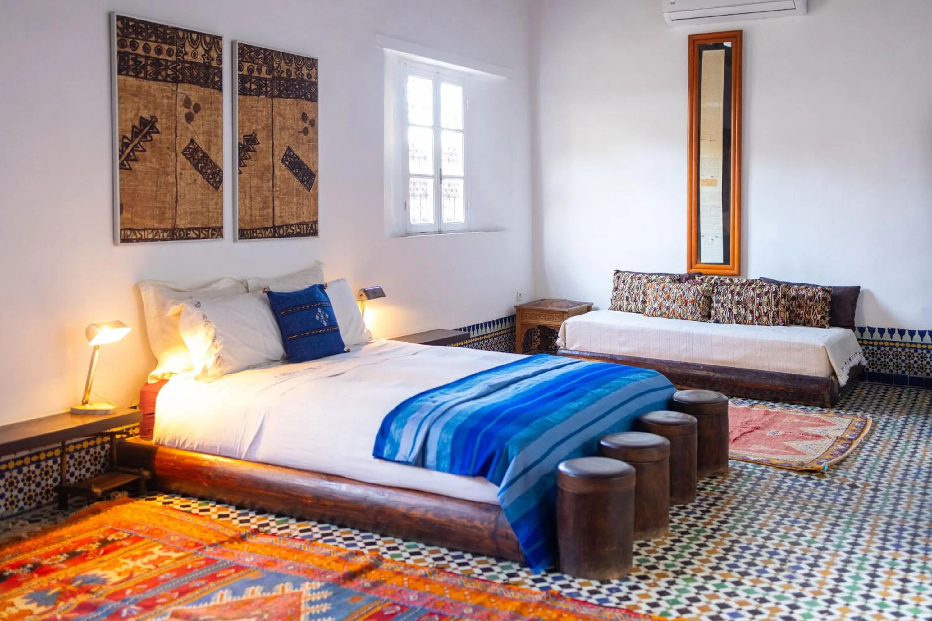 Photo of the whole room, Bed in Riad 9 Fez