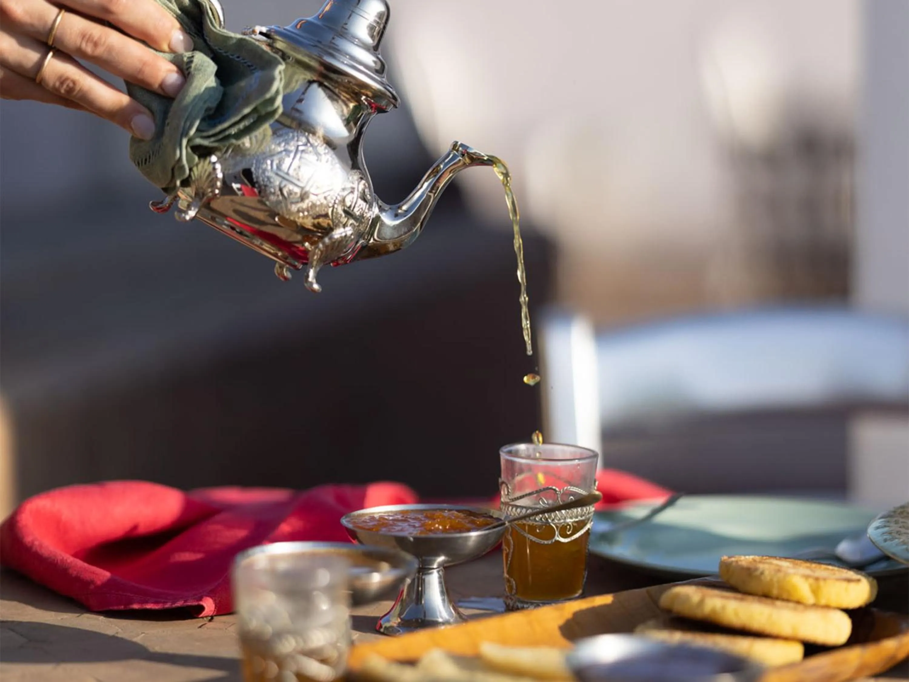 Food and drinks in Riad 9 Fez