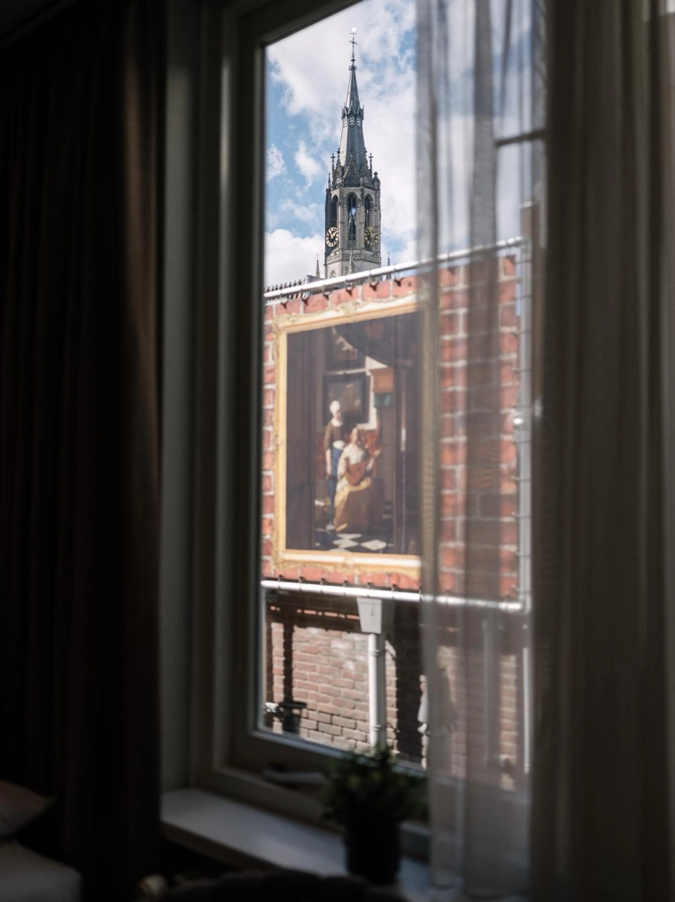 View (from property/room) in Hotel de Koophandel