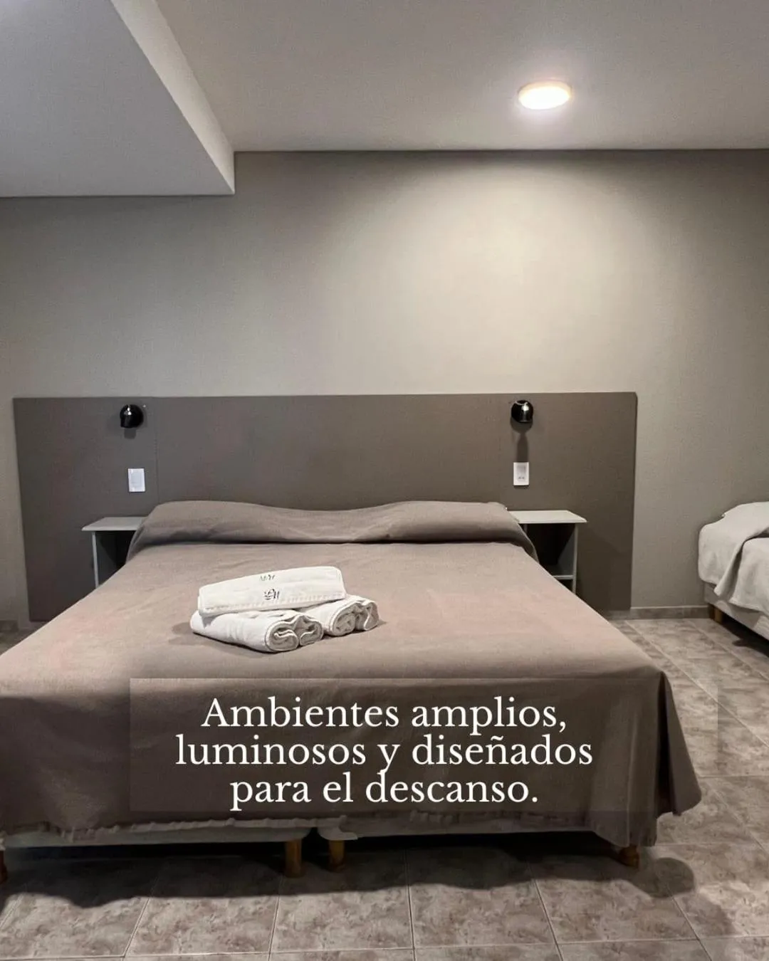 Bed in Patio Mediterraneo Apart Hotel