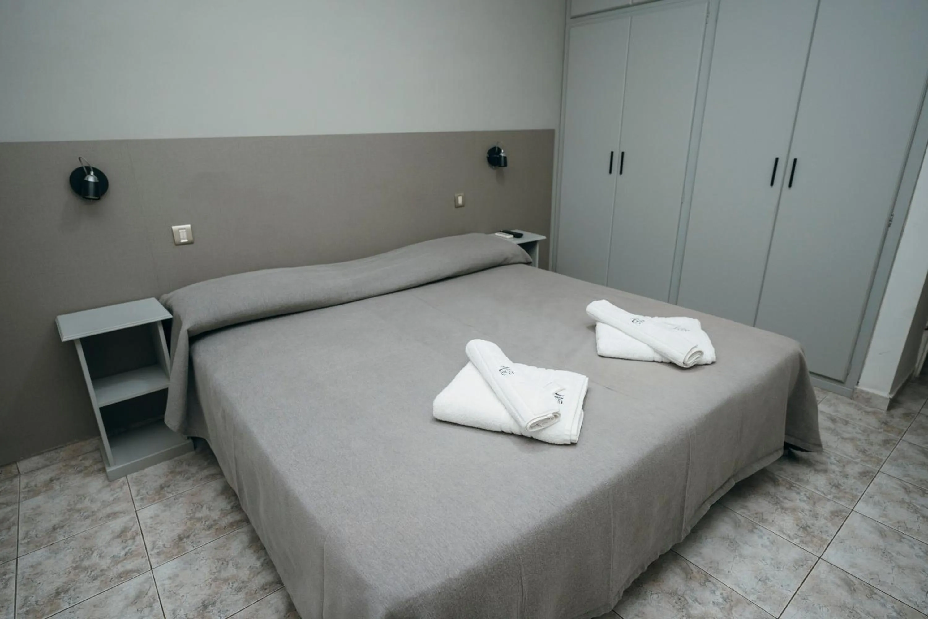 Bed in Patio Mediterraneo Apart Hotel