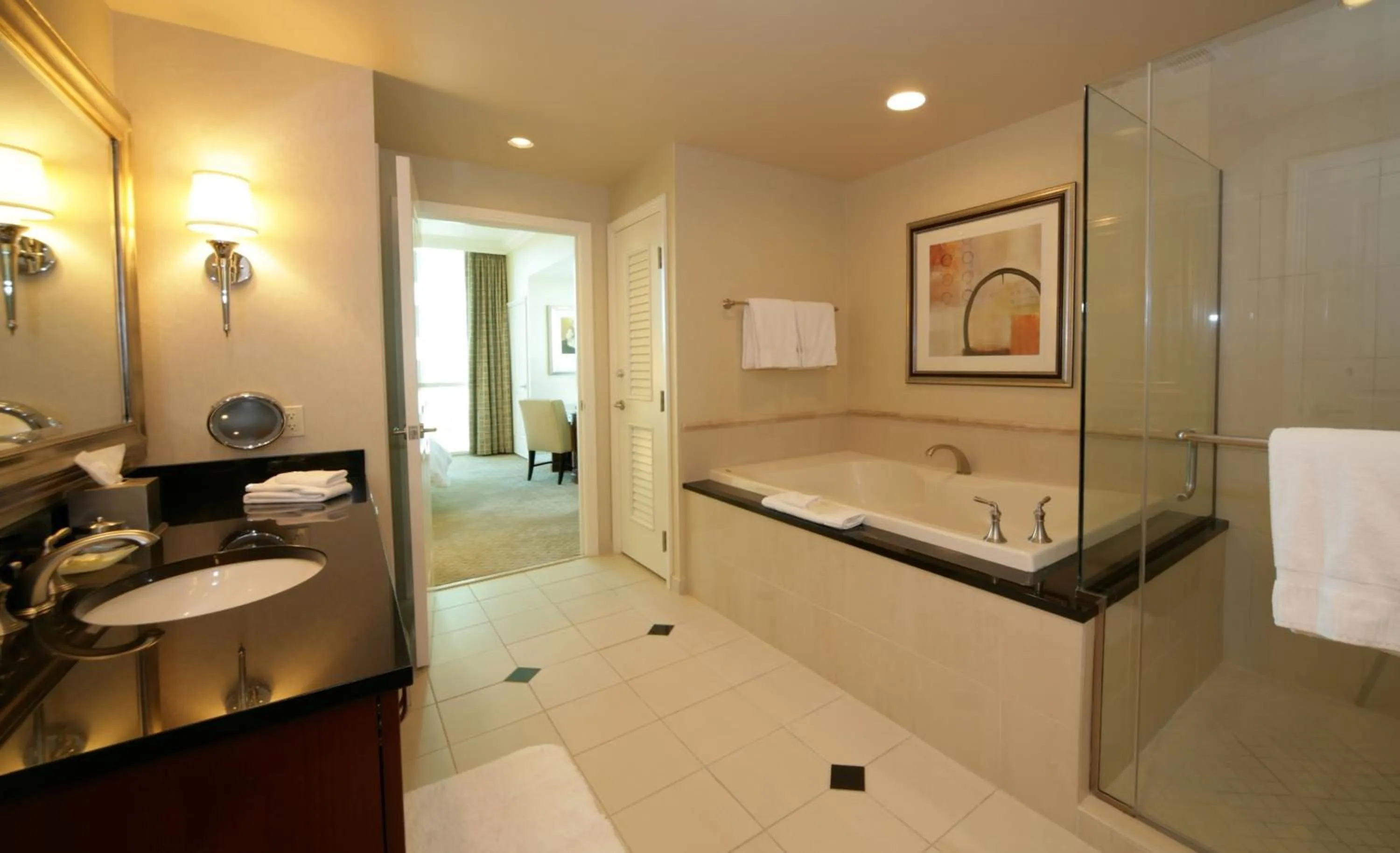 Shower in Jet Luxury at The Signature Condo Hotel