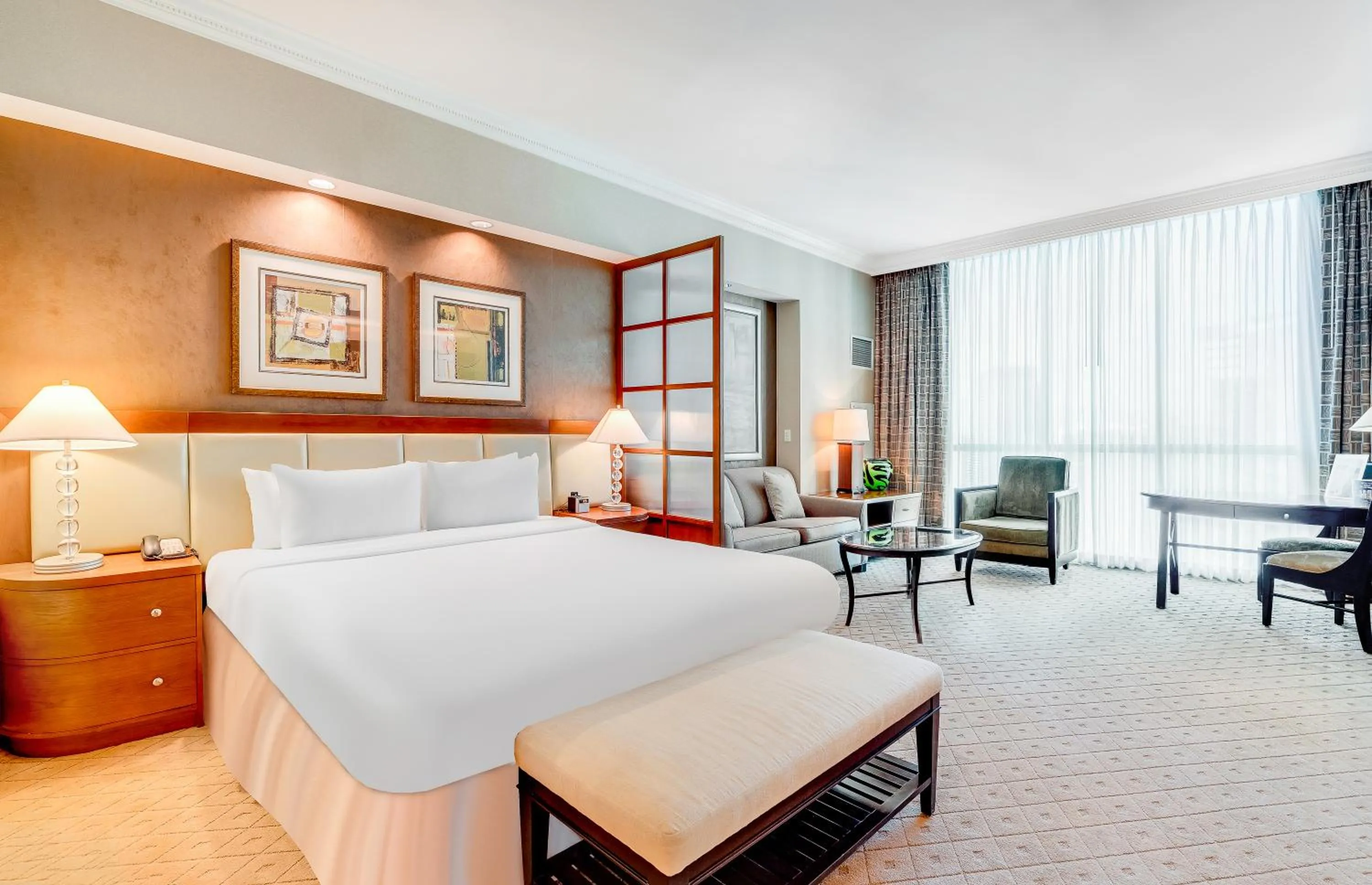 Bed in Jet Luxury at The Signature Condo Hotel